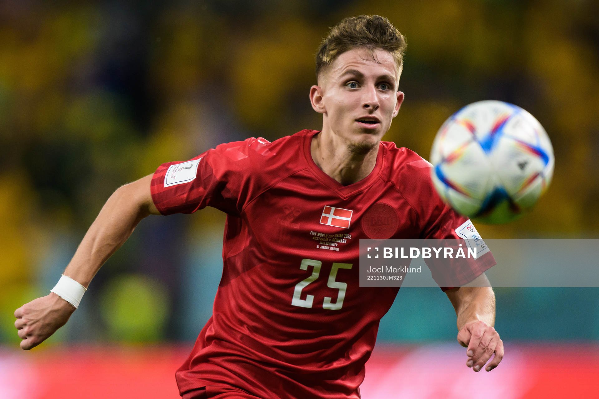 Jesper Lindstrøm of Denmark