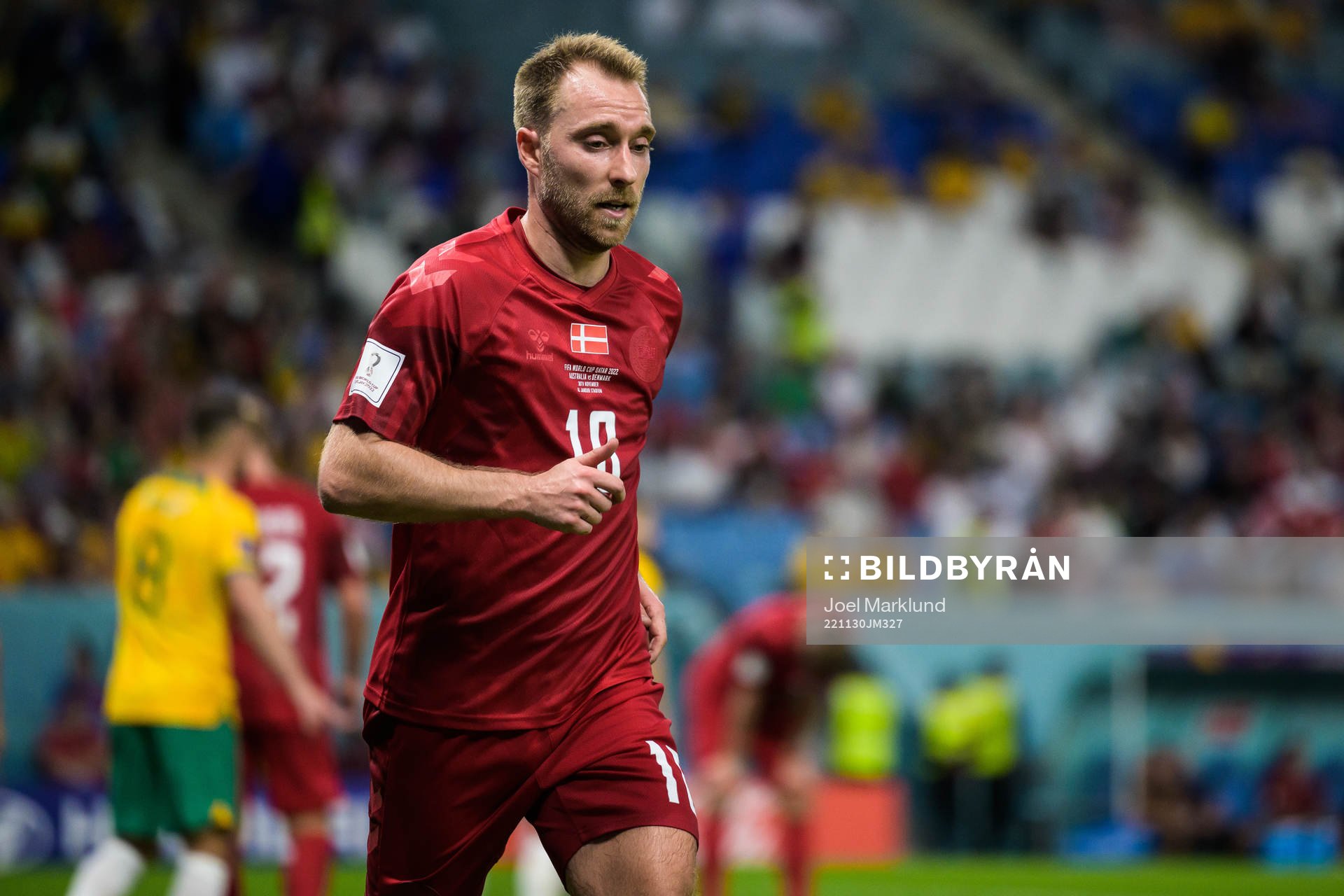Christian Eriksen of Denmark