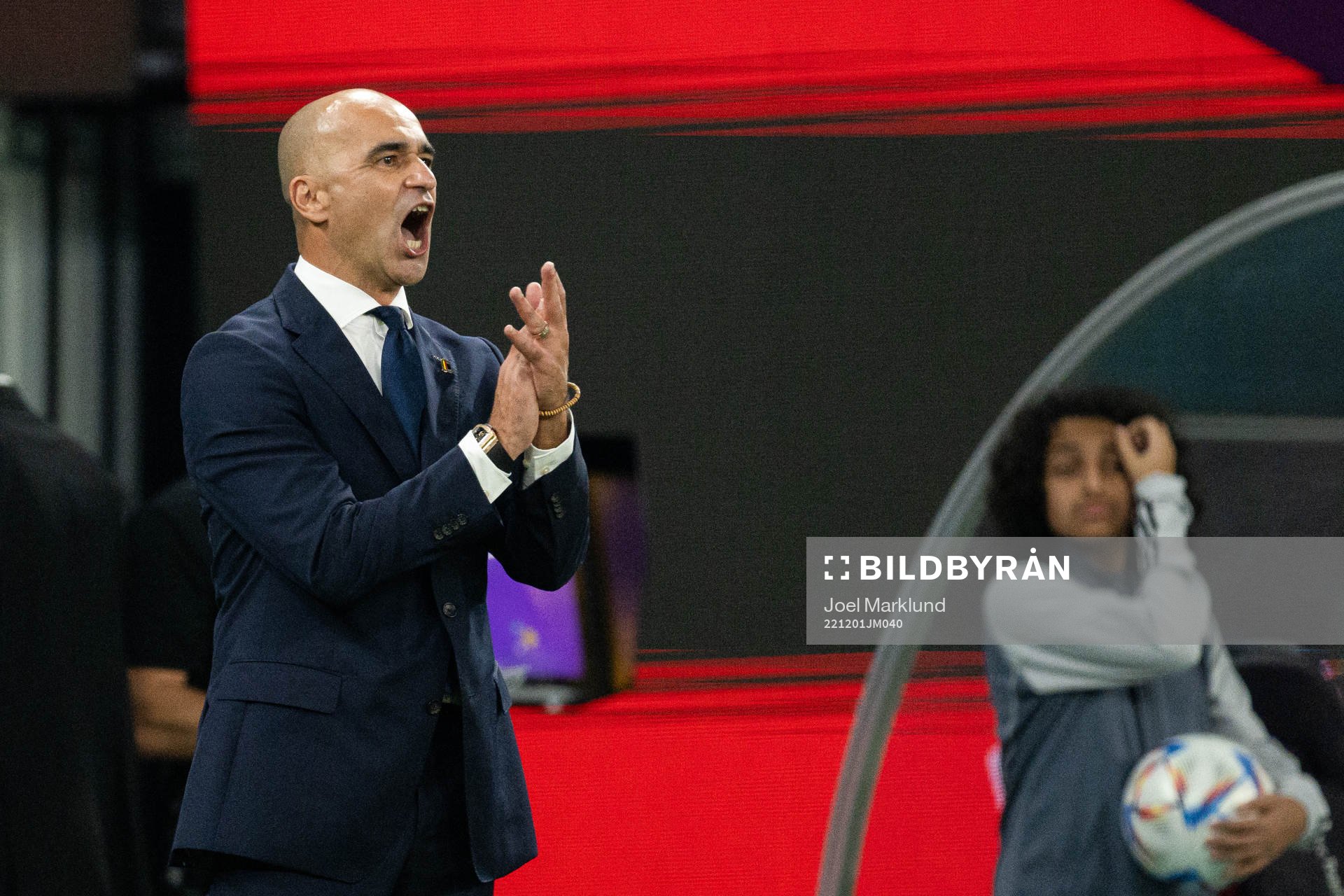 Head coach Roberto Martinez of Belgium