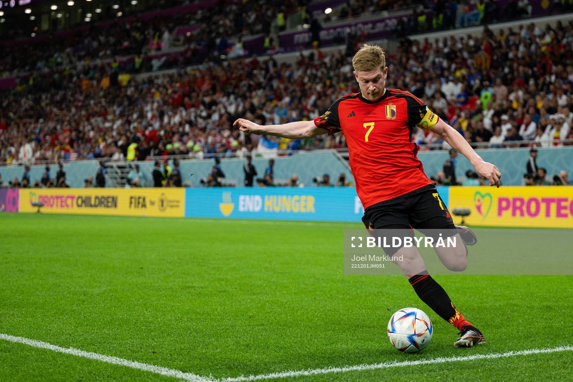 Kevin de Bruyne of Belgium