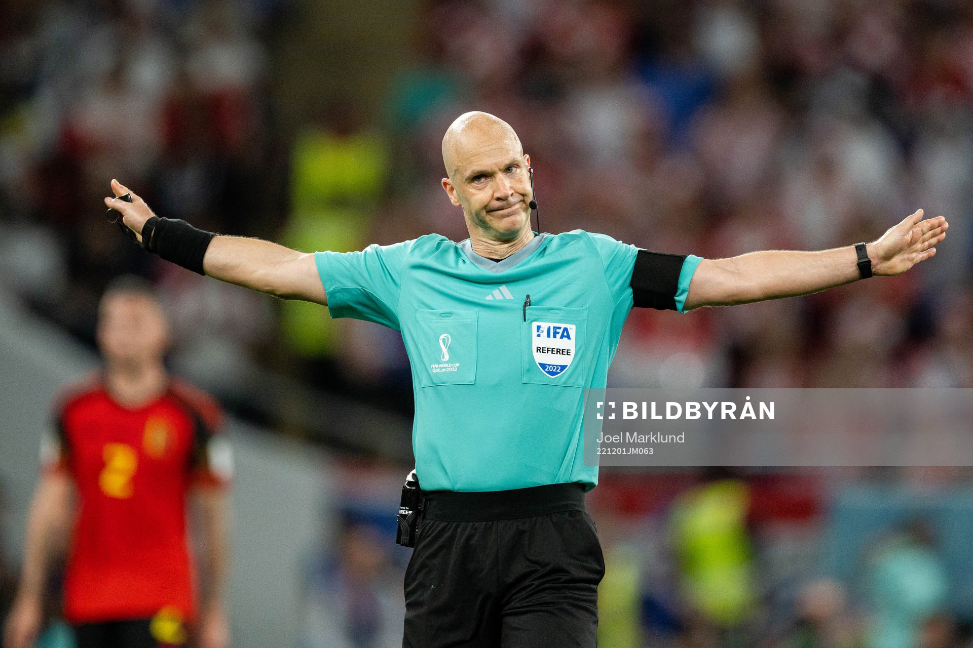 Referee Anthony Taylor