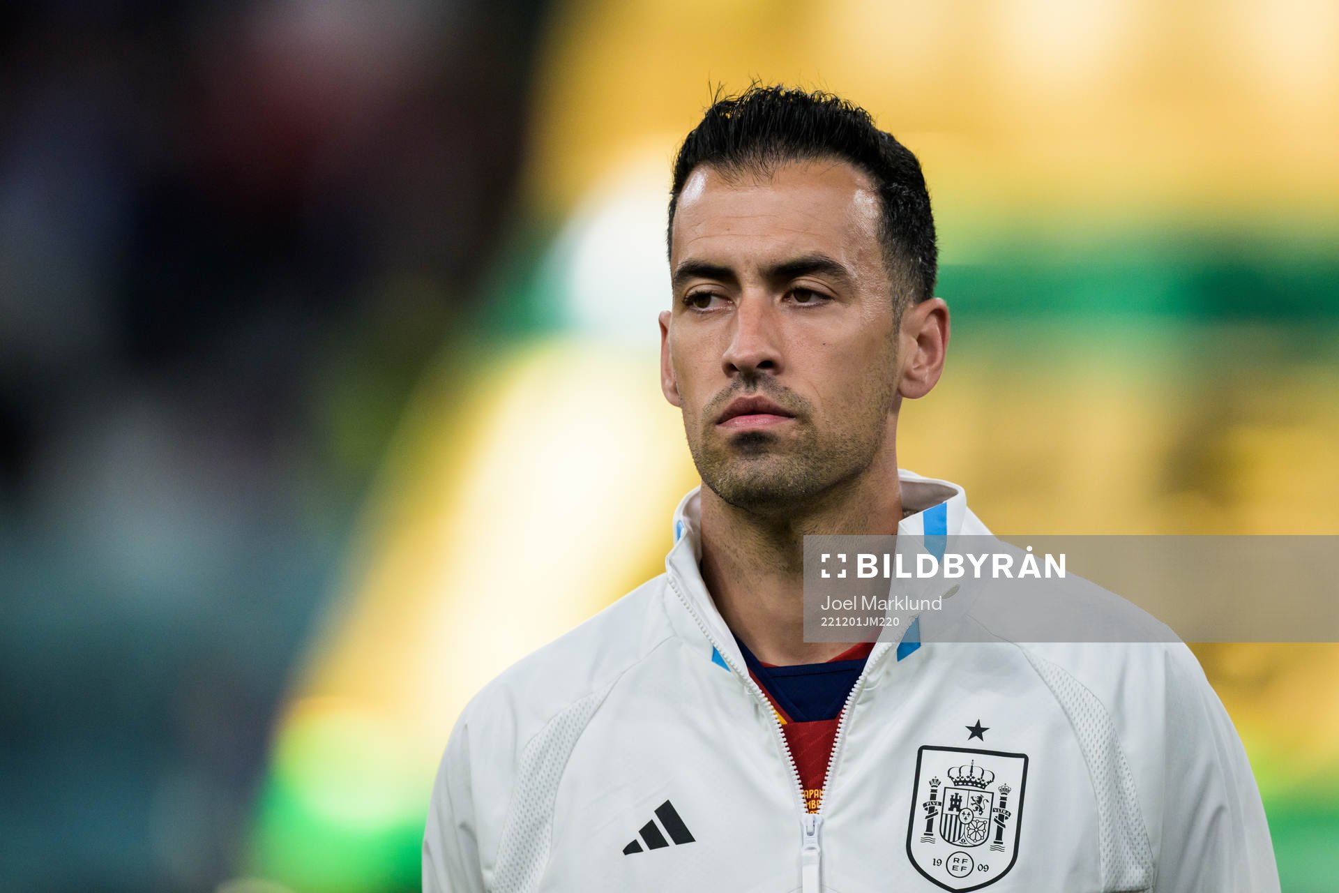 Sergio Busquets of Spain