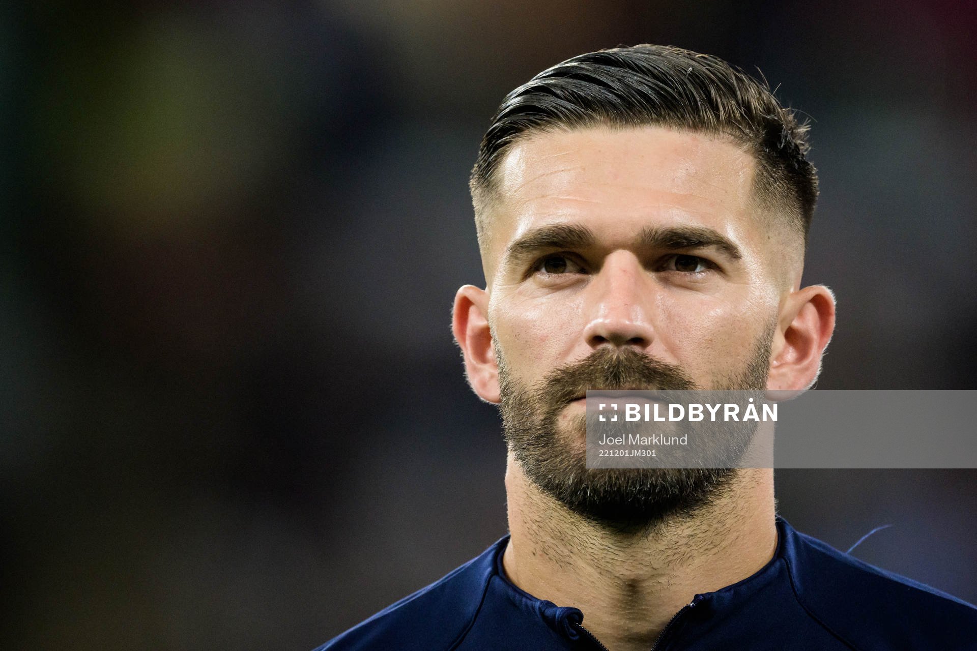 Marko Livaja of Croatia ahead of the FIFA World Cup 2022 football match between Croatia and Belgium on December 1, 2022 in Doha.