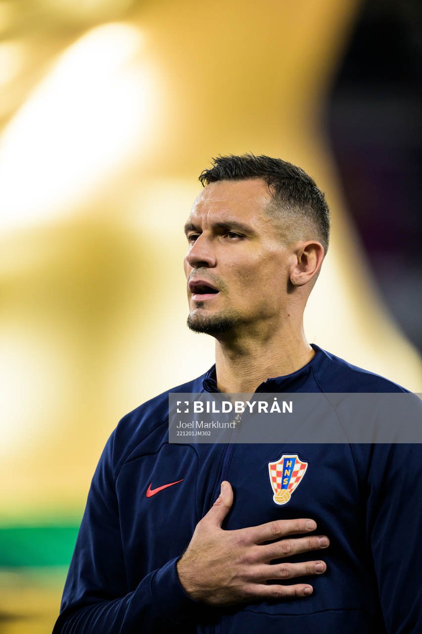 Dejan Lovren of Croatia