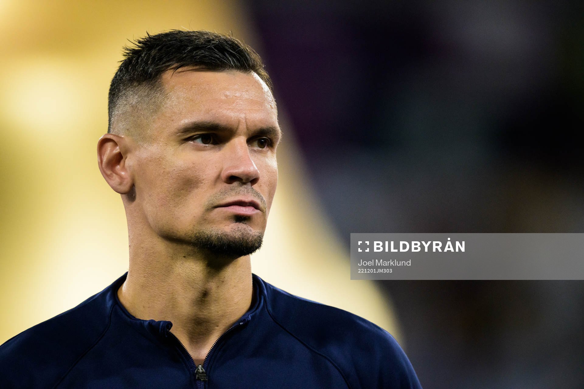 Dejan Lovren of Croatia