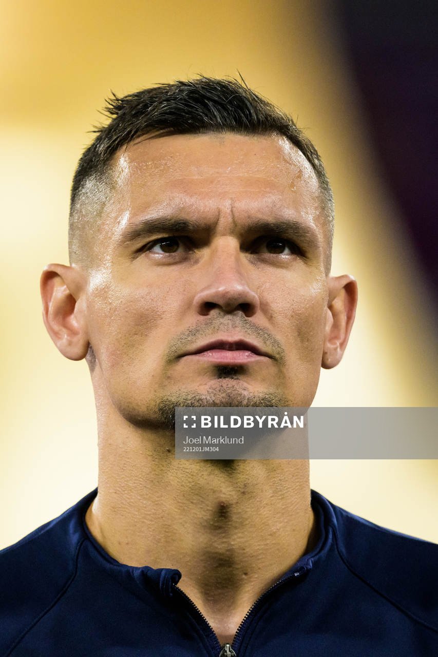 Dejan Lovren of Croatia