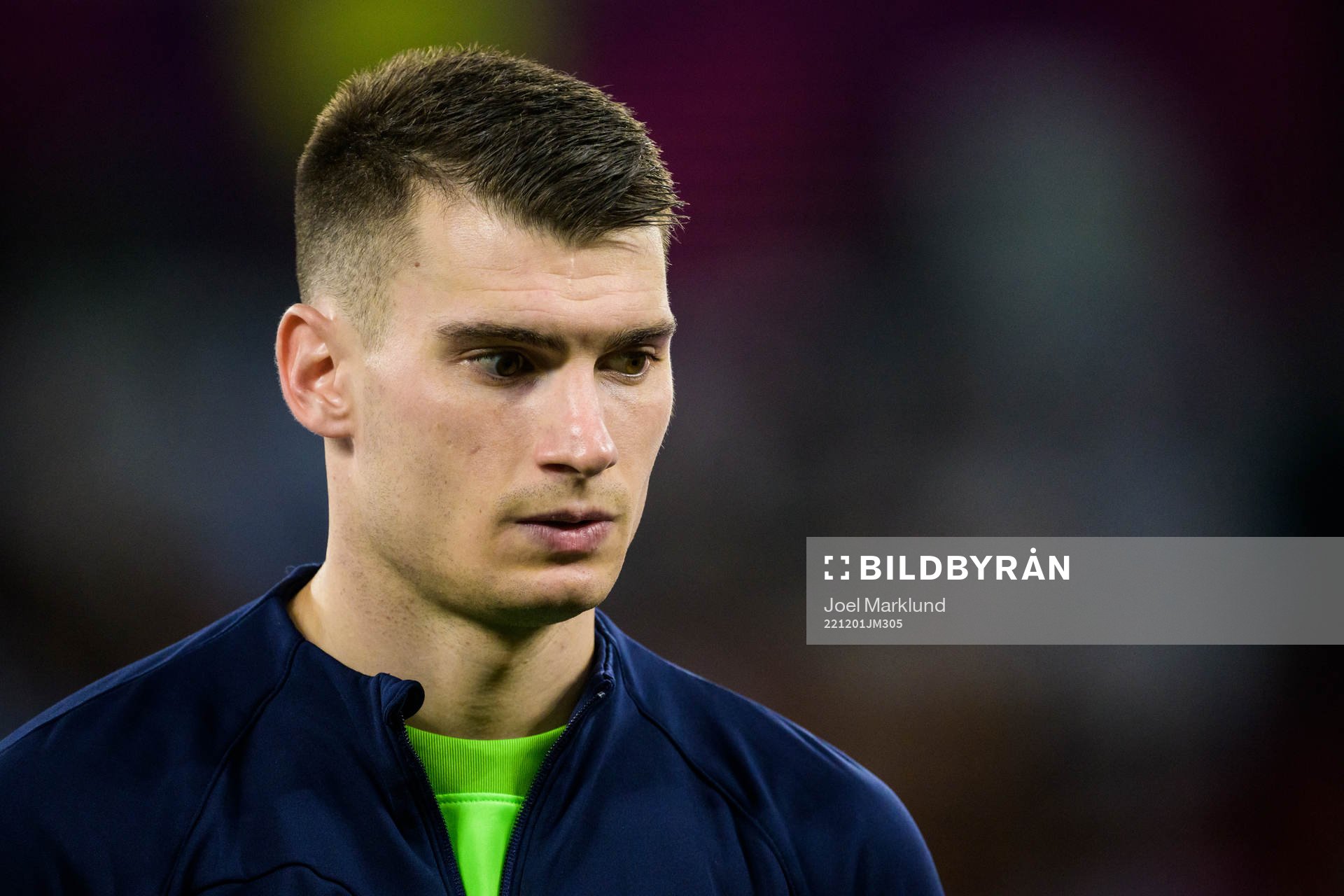 Goalkeeper Dominik Livakovic of Croatia