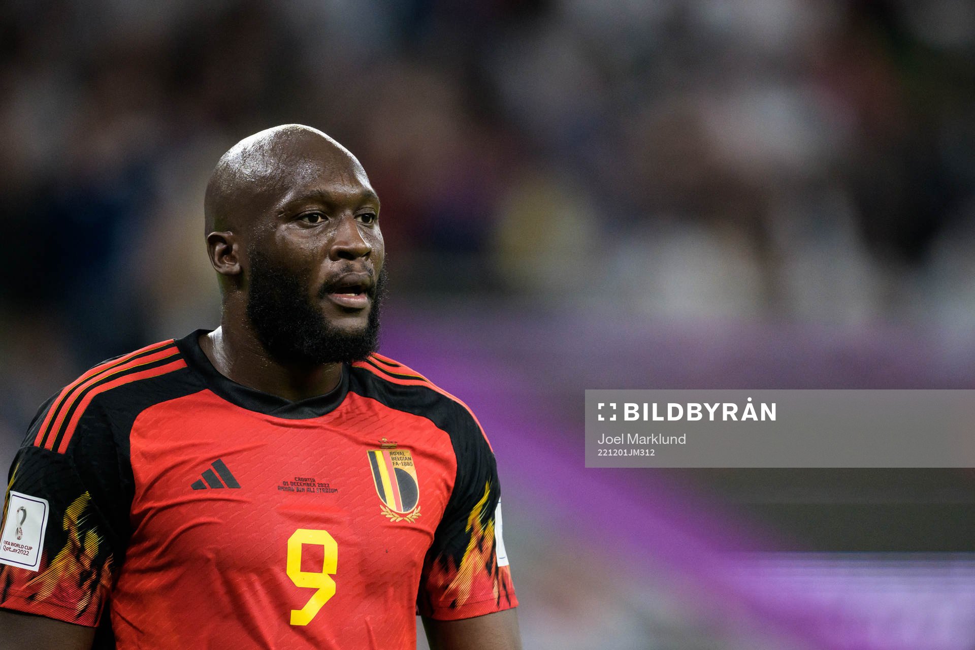 Romelu Lukaku of Belgium