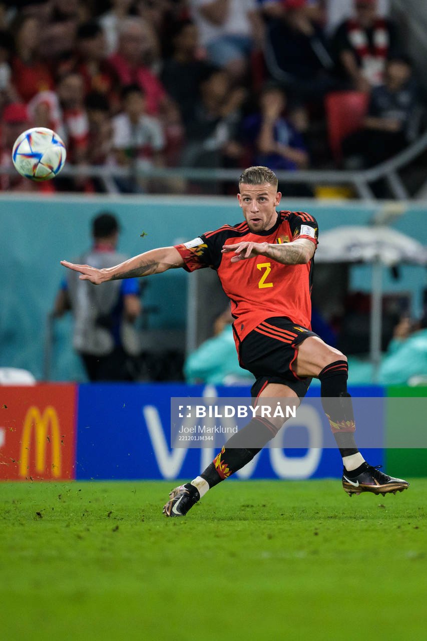 Toby Alderweireld of Belgium