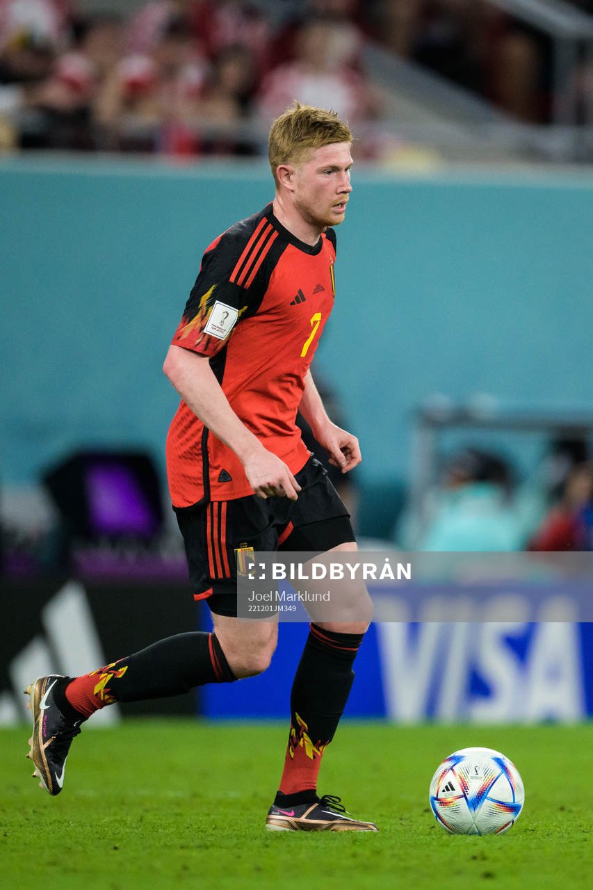Kevin de Bruyne of Belgium