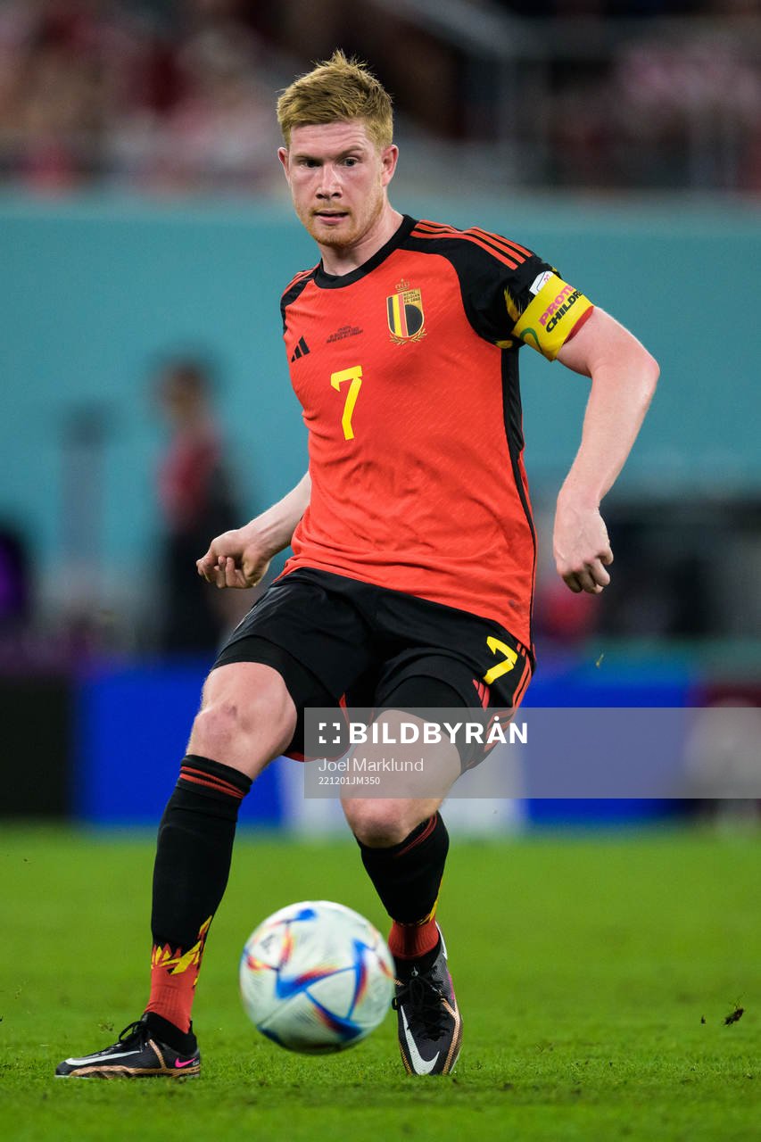 Kevin de Bruyne of Belgium