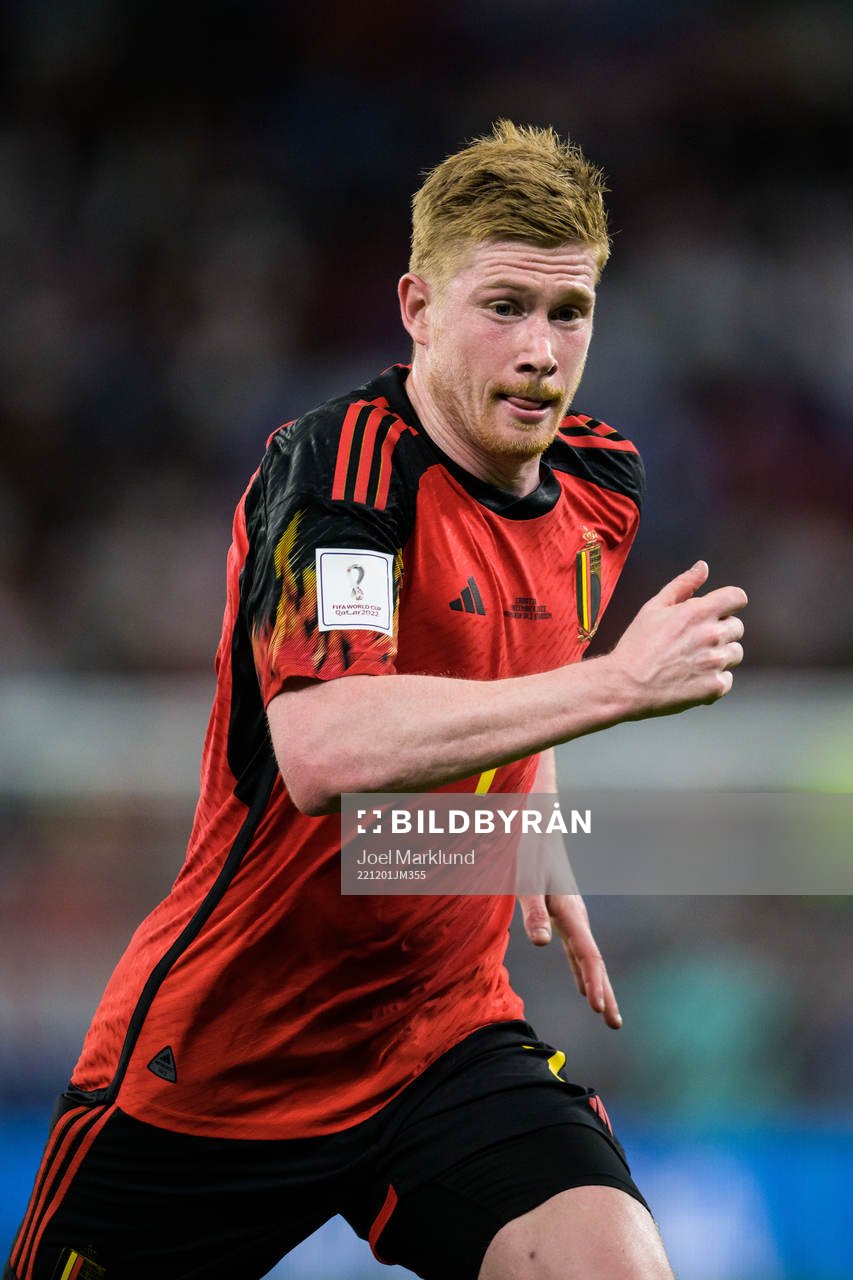 Kevin de Bruyne of Belgium