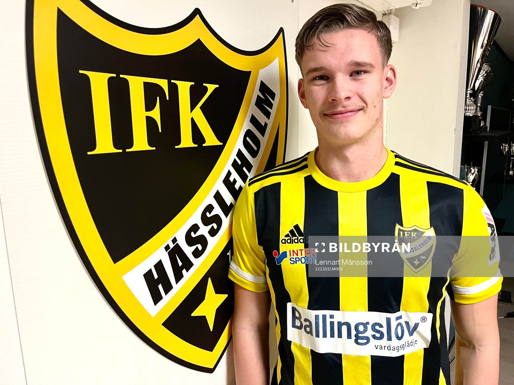 IFK Hässleholms nyförvärvAxel Henriksson i Hässleholm 1