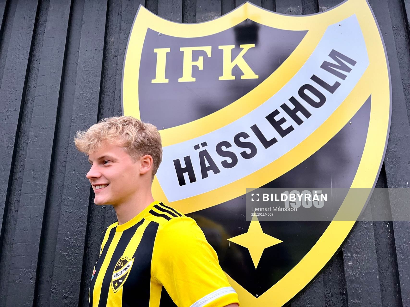 IFK Hässleholms nyförvärv Elmar Lindqvist  i Hässleholm