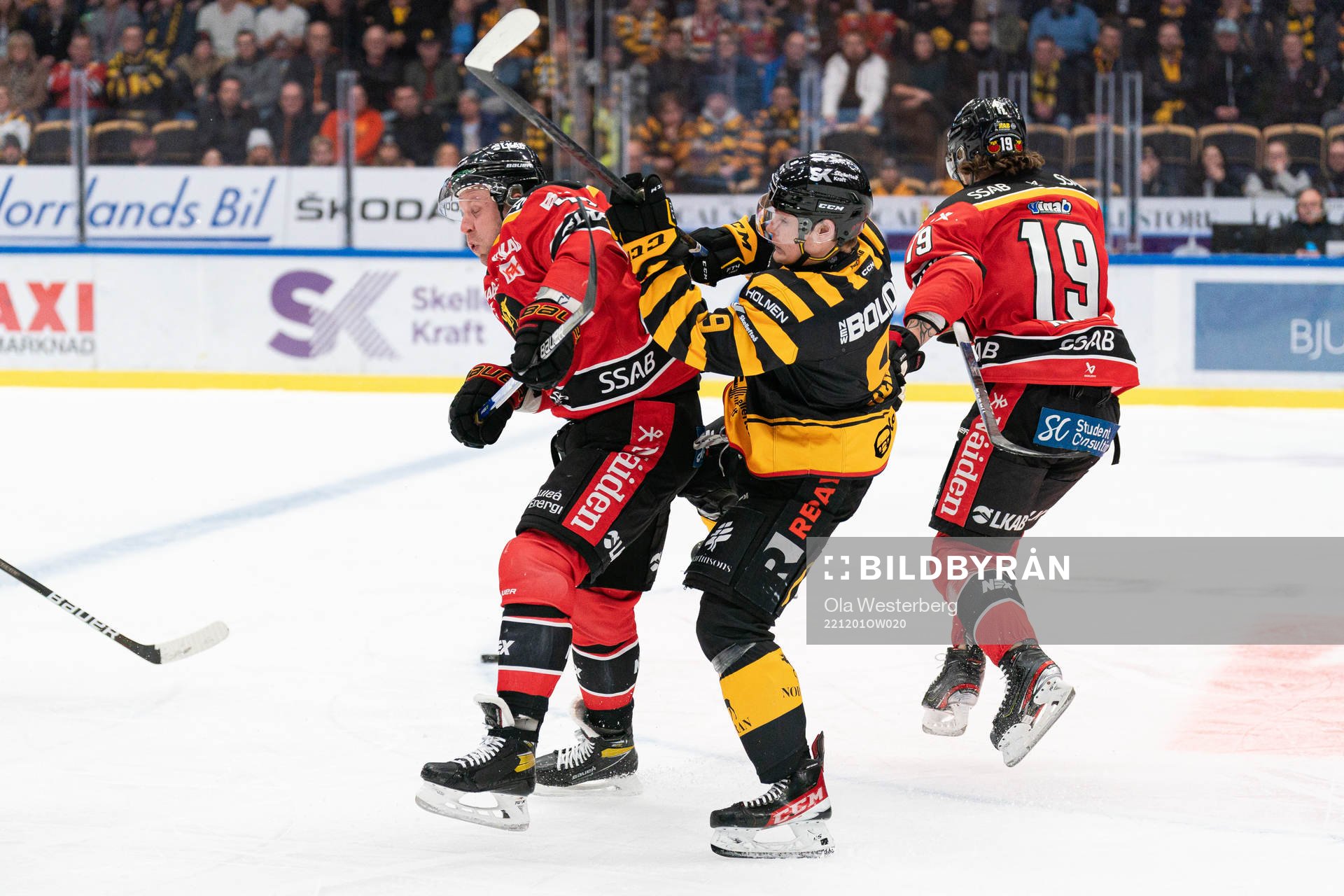 Luleås Leo Komarov och Skellefteås Theo Keilin