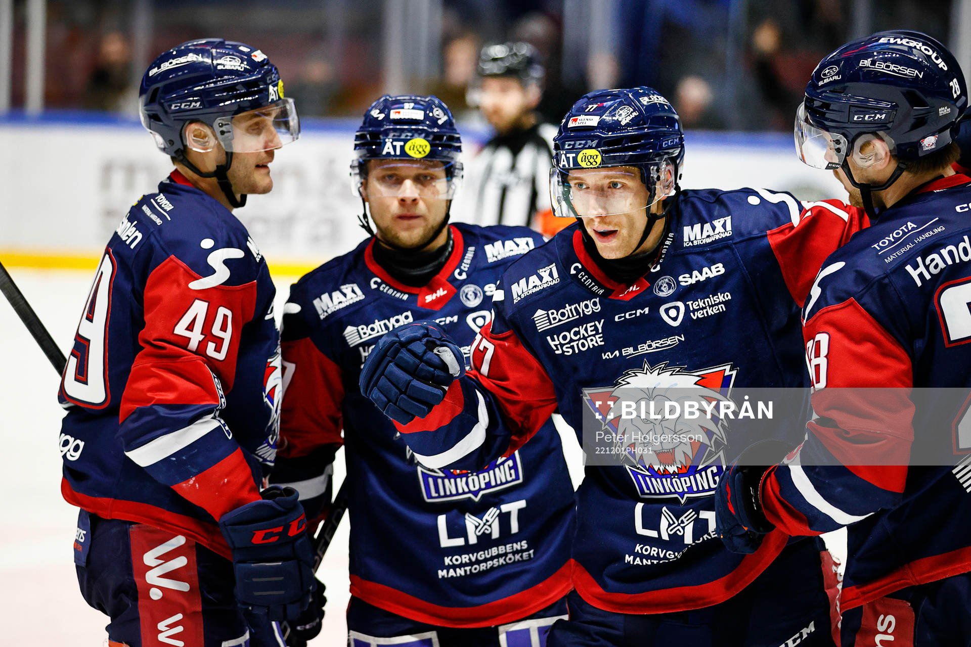 Linköpings Markus Hännikäinen jublar
