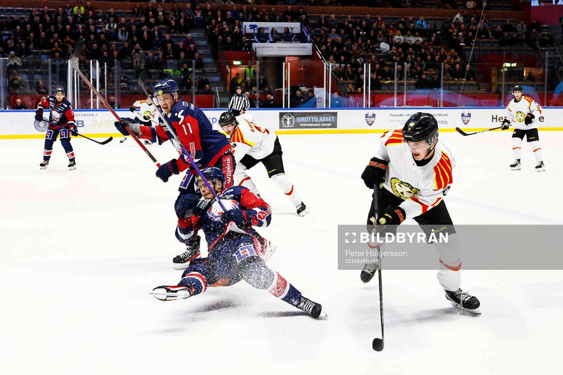 Linköpings Arvid Costmar och Brynäs Alexander Ljungkrantz