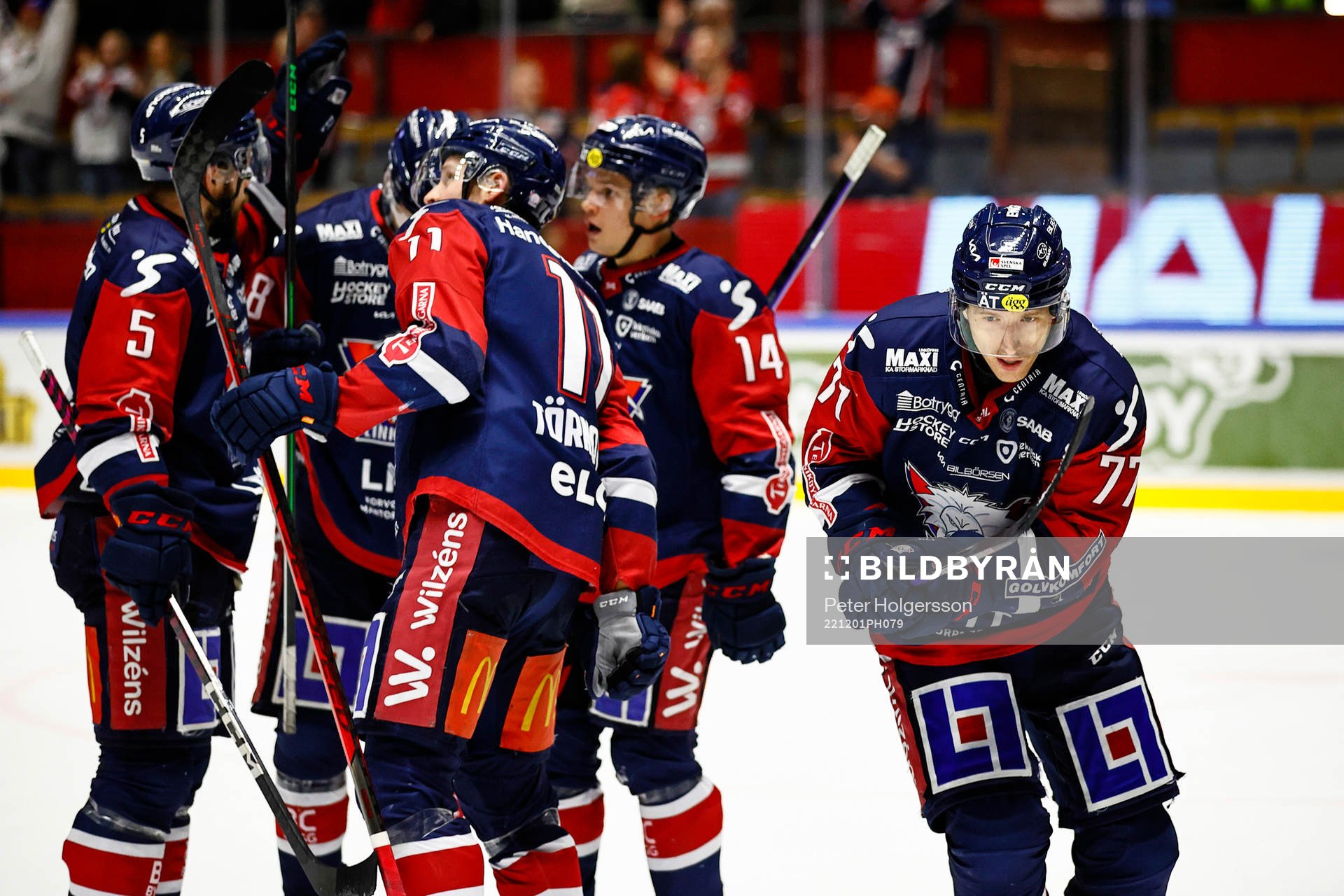 Linköpings Markus Hännikäinen jublar