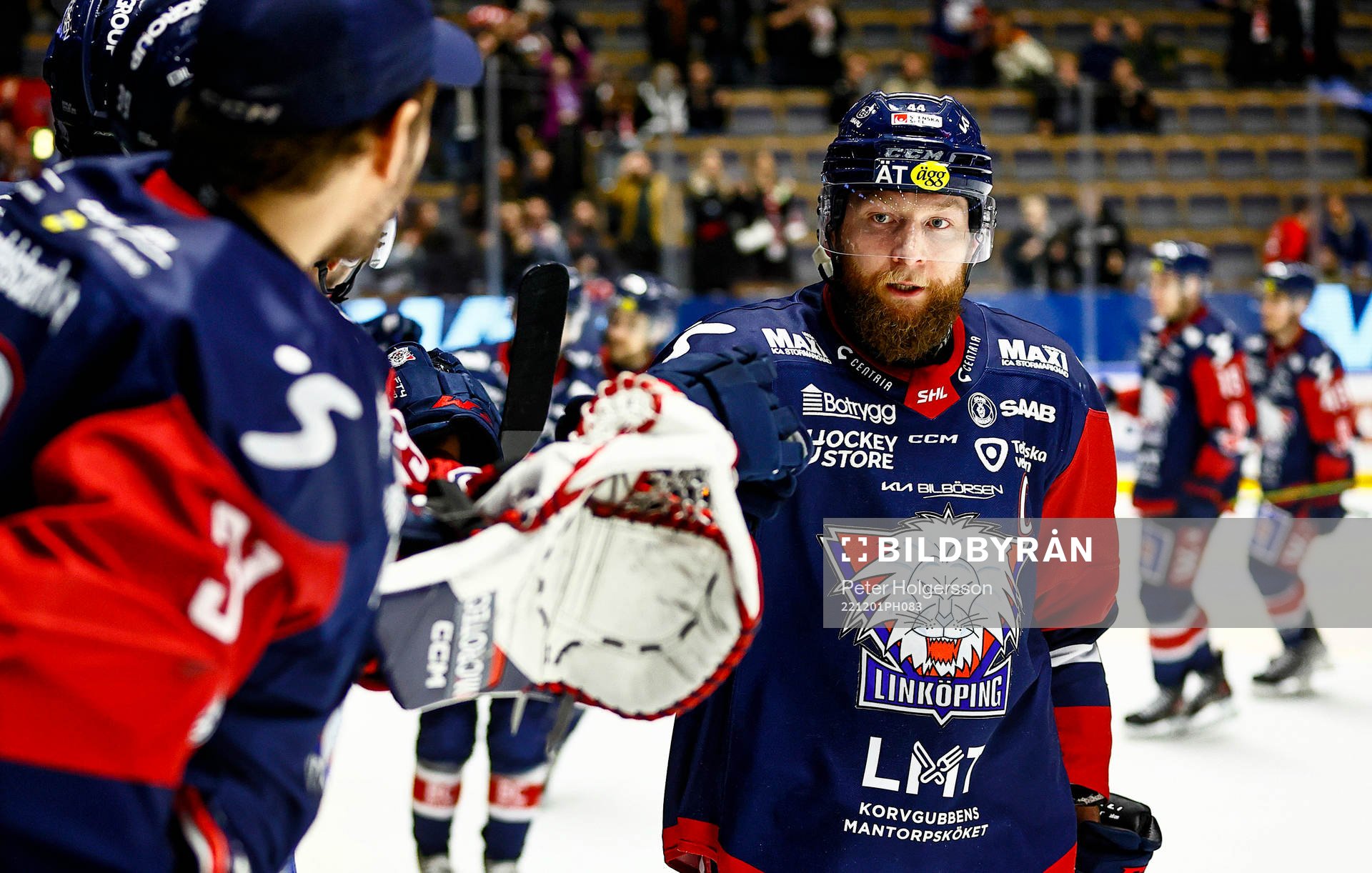 Linköpings Jonas Junland jublar