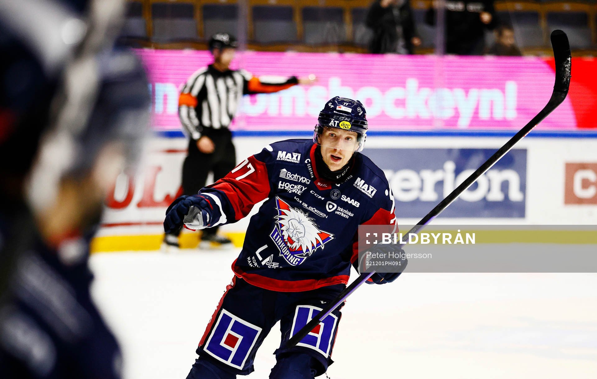 Linköpings Markus Hännikäinen jublar