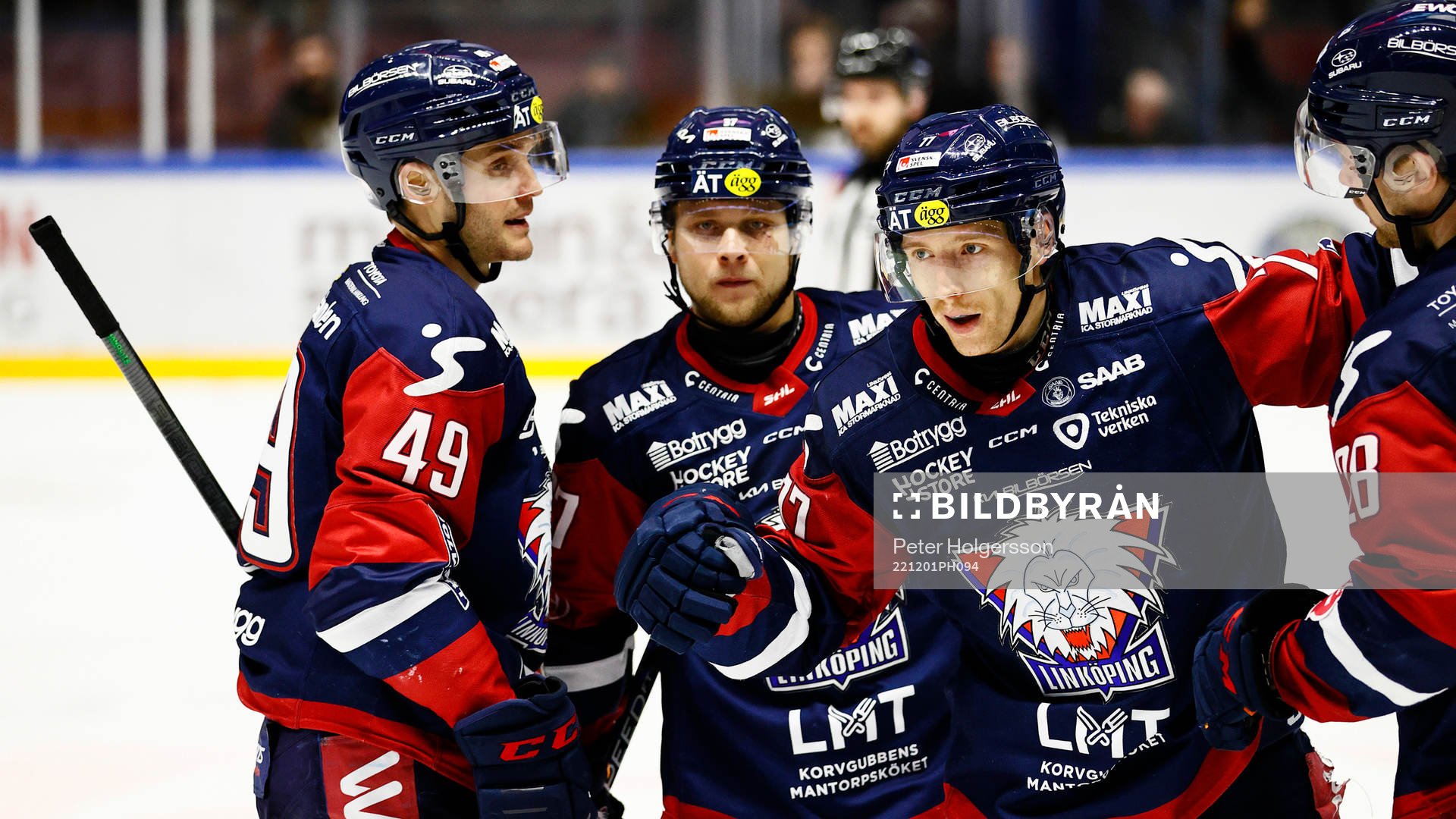 Linköpings Markus Hännikäinen jublar