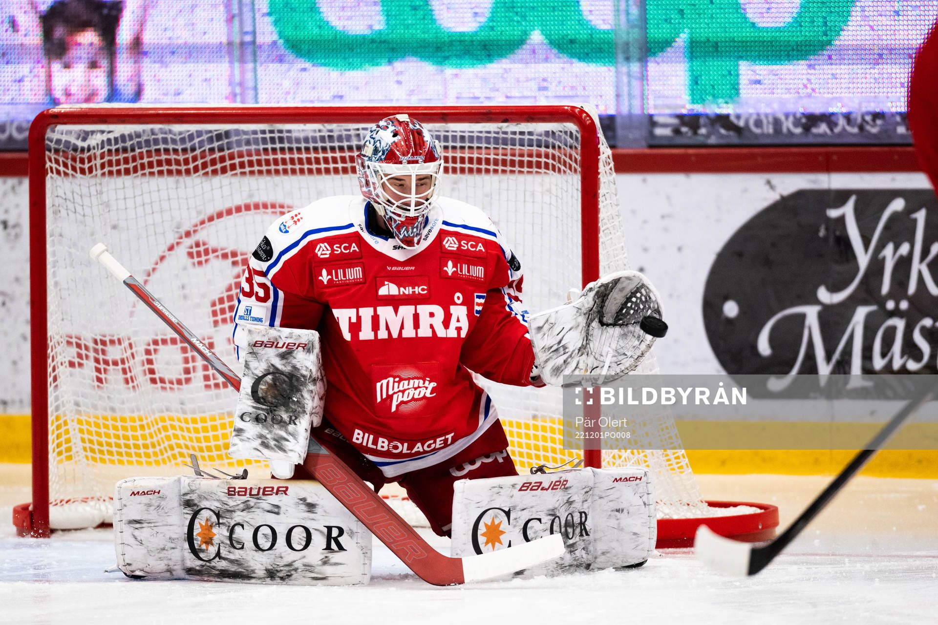 Timrås målvakt David Rautio