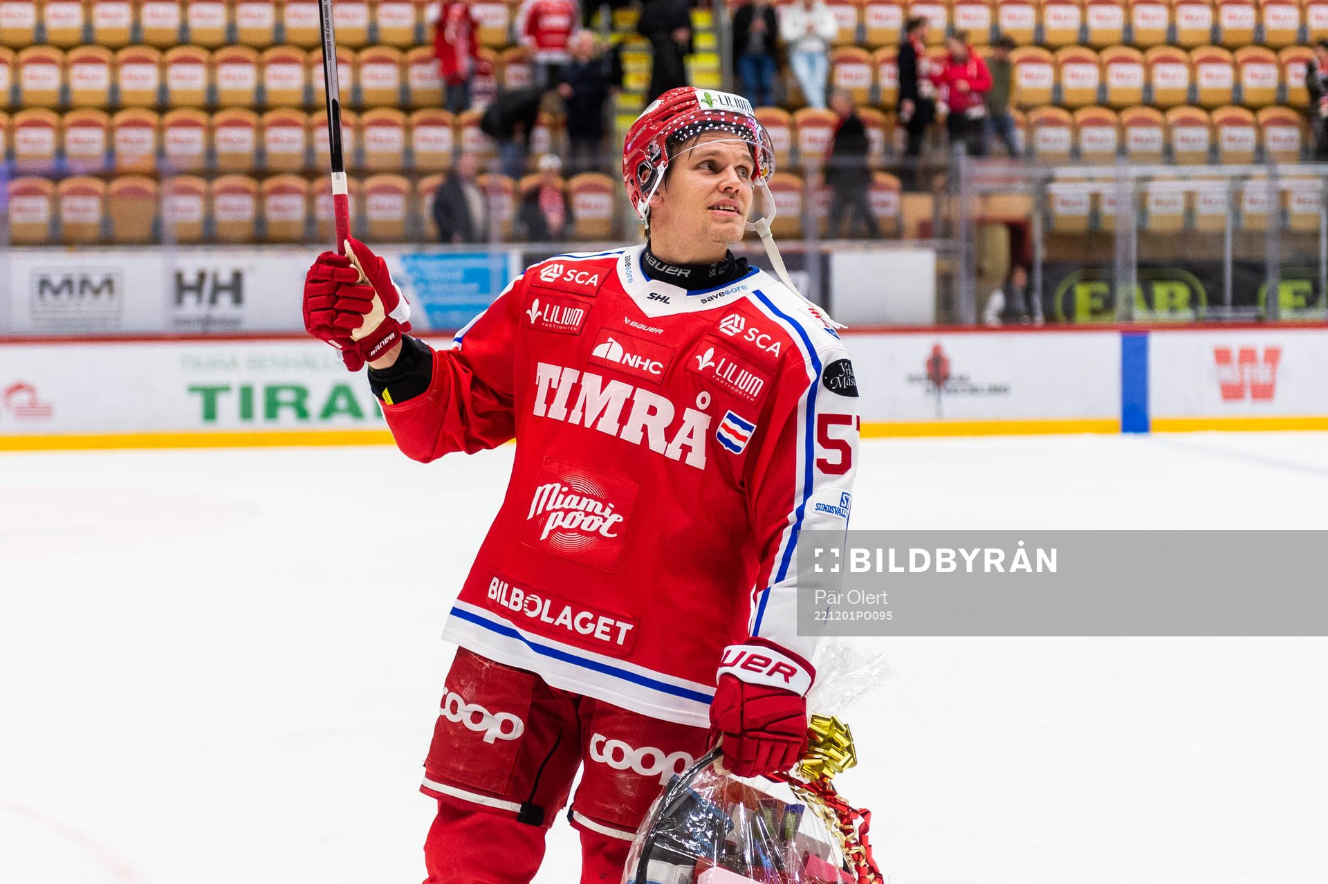 Timrås Anton Wedin utses till matchens lirare