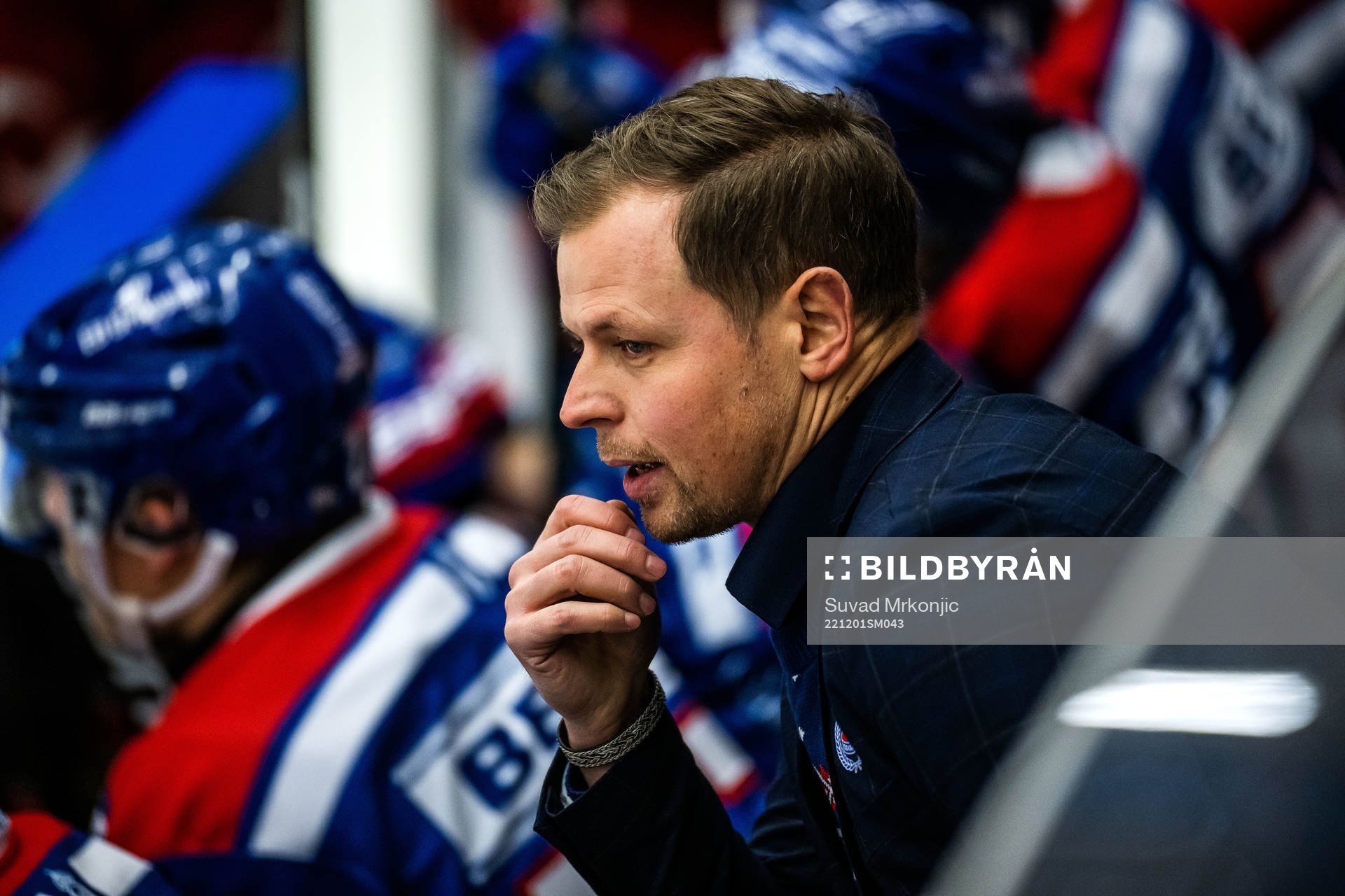 Oskarshamns tränare Martin Filander