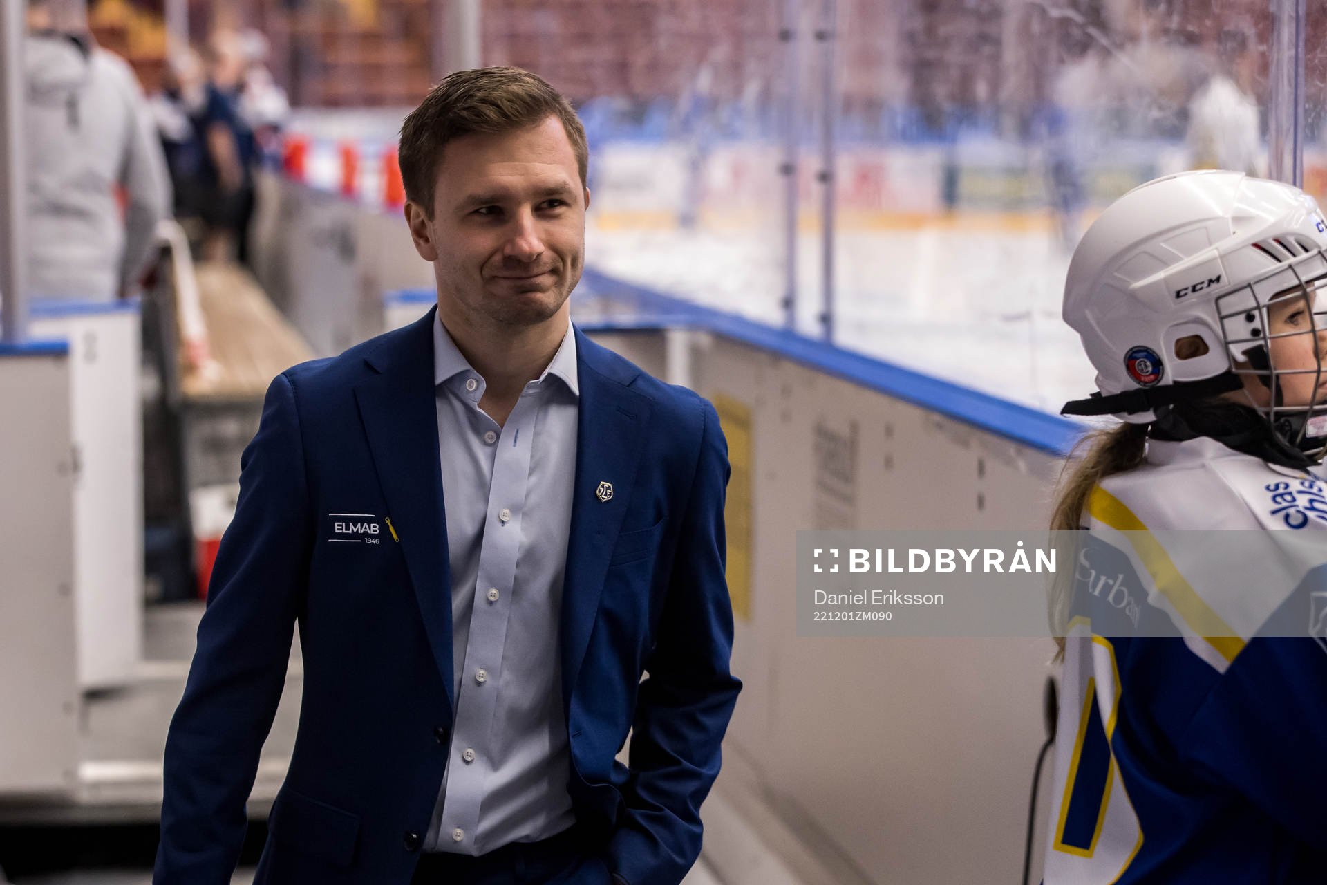 Leksands målvaktstränare Alexander Millner