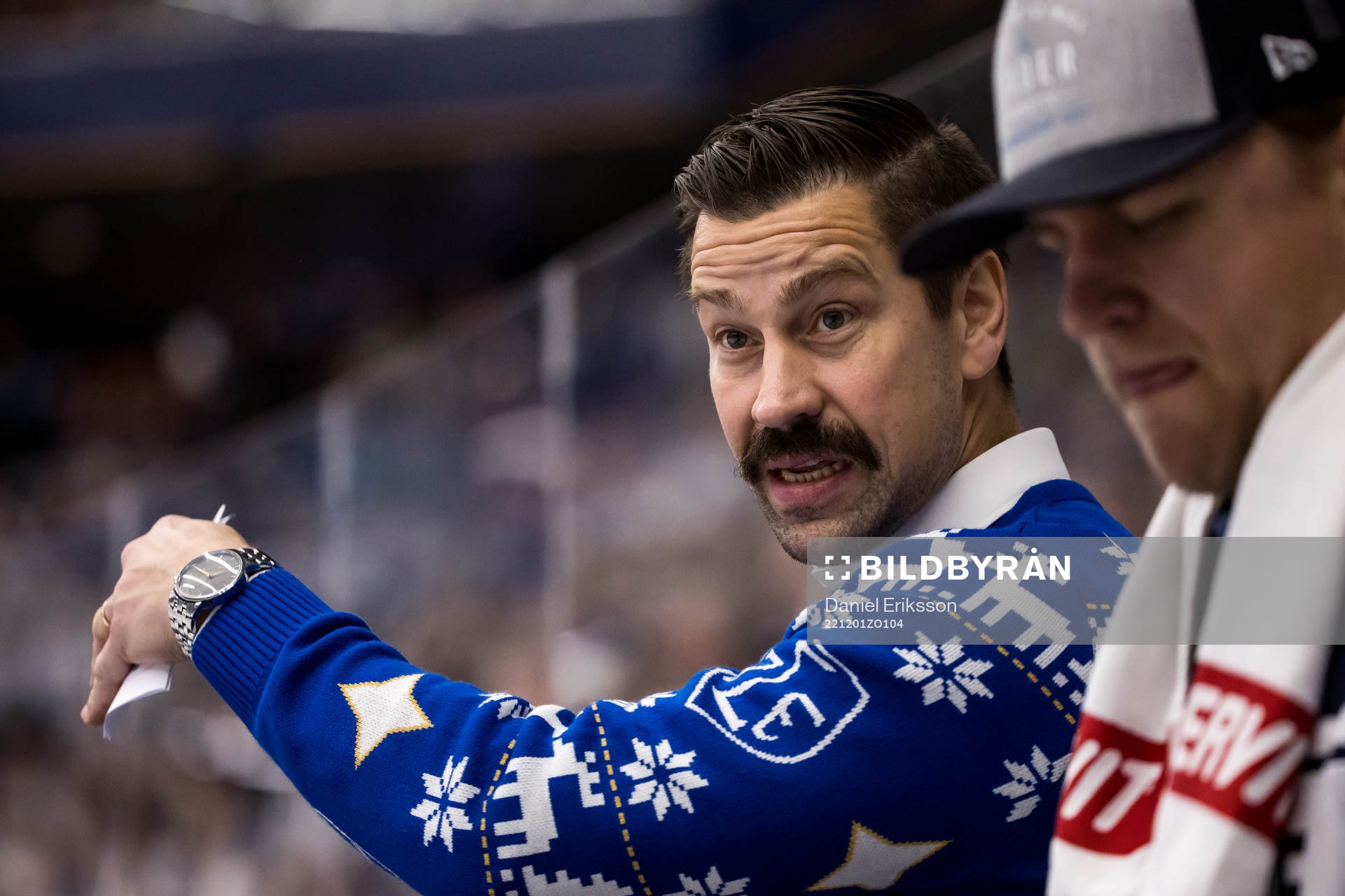 Leksands assisterande tränare Pär Styf