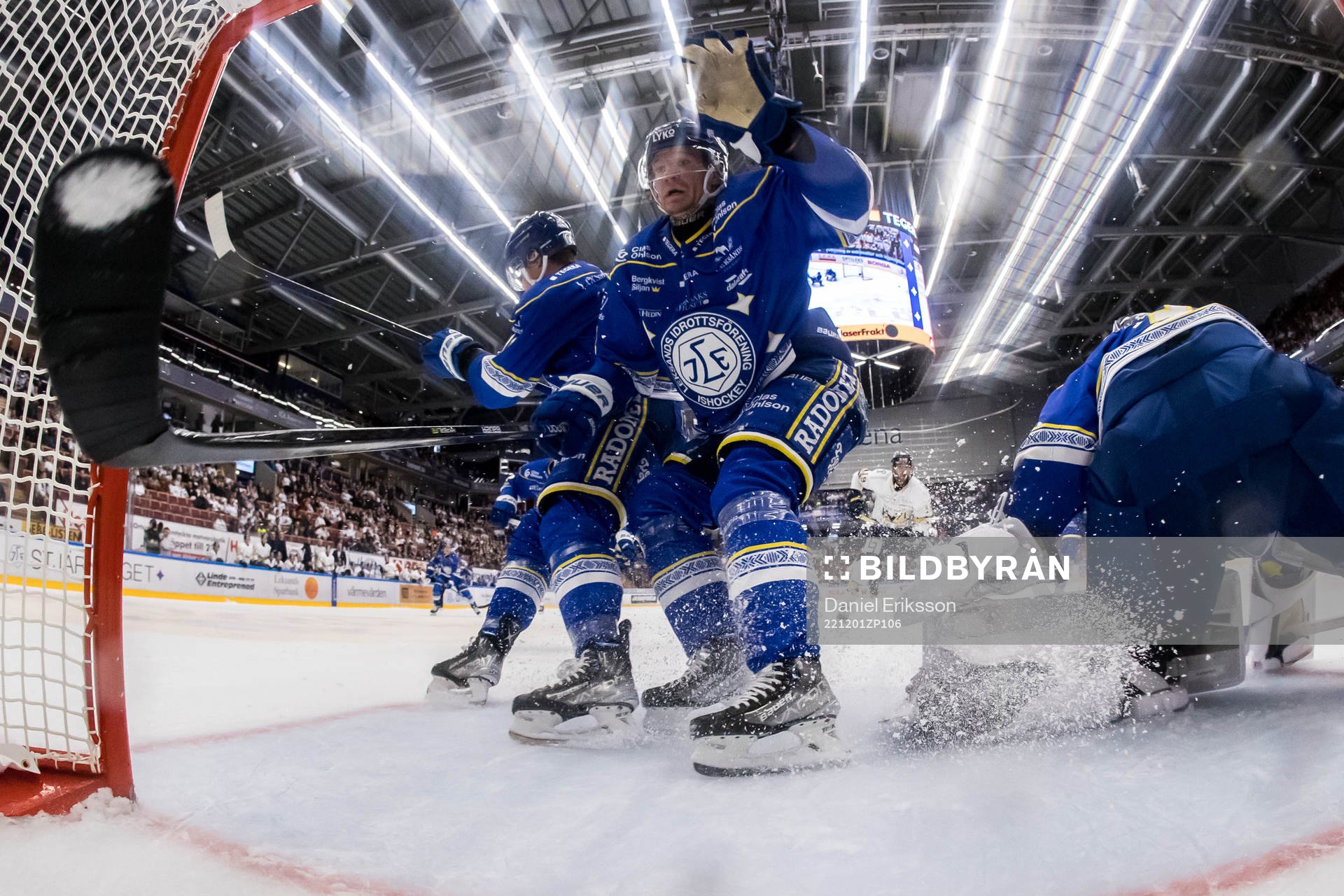 Leksands Martin Karlsson och Leksands Tobias Ekberg och