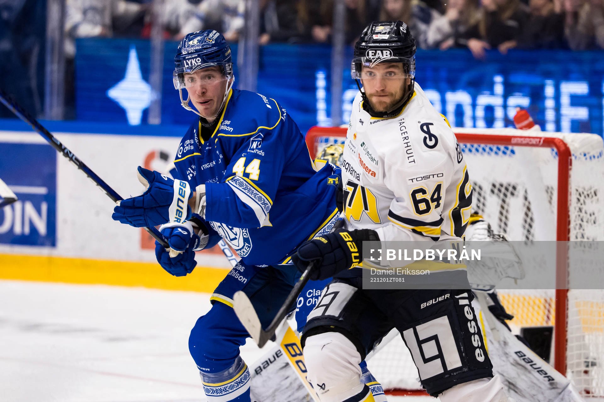 Leksands Carter Ashton och HV71s Eric Martinsson