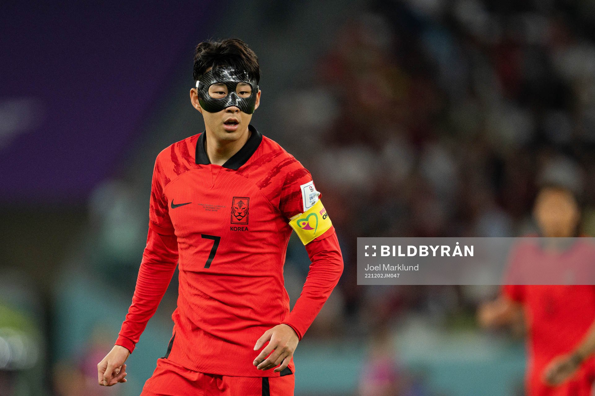 Heungmin Son of South Korea
