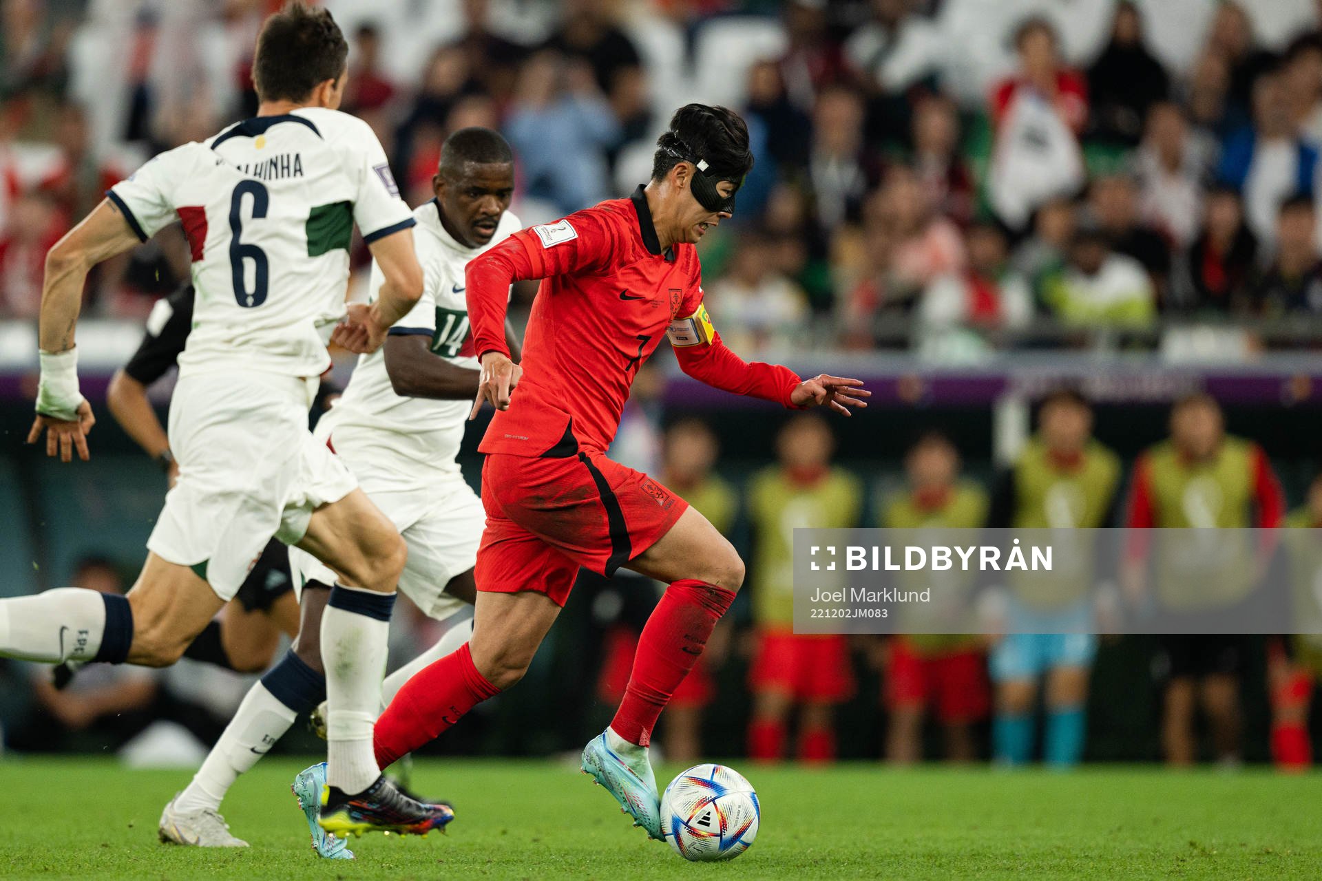 Heungmin Son of South Korea