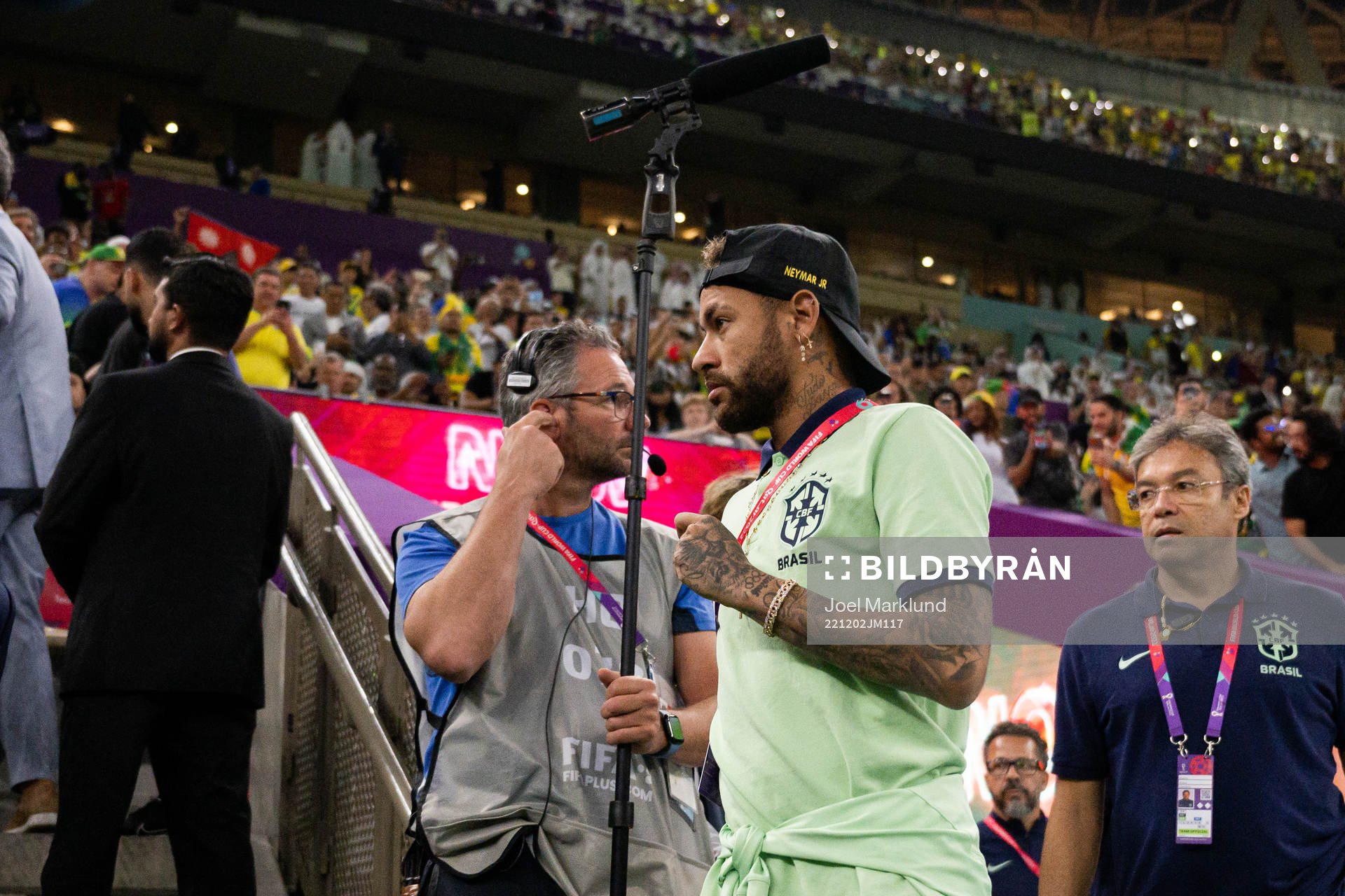 Neymar of Brazil