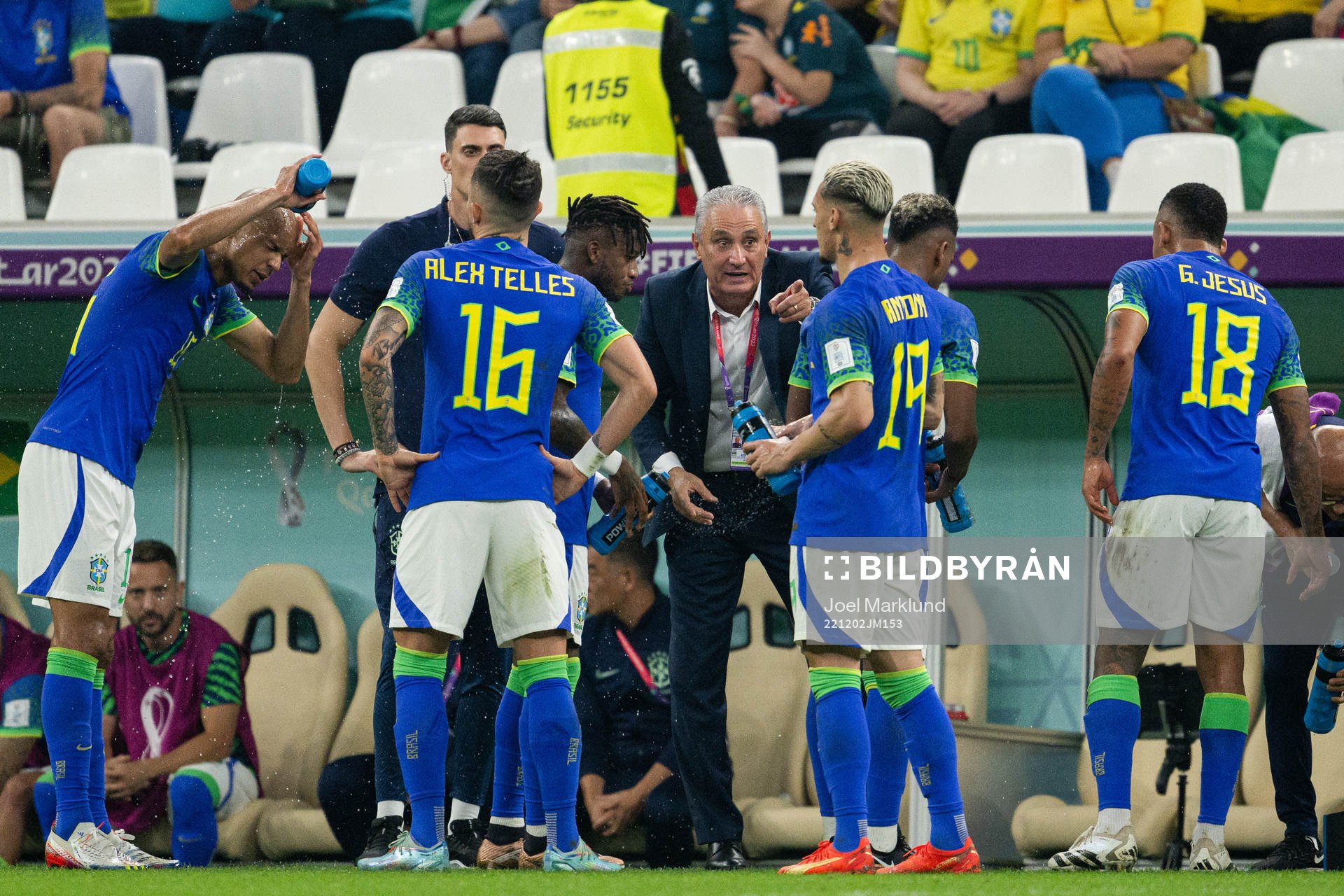 H ead coach Tite of Brazil