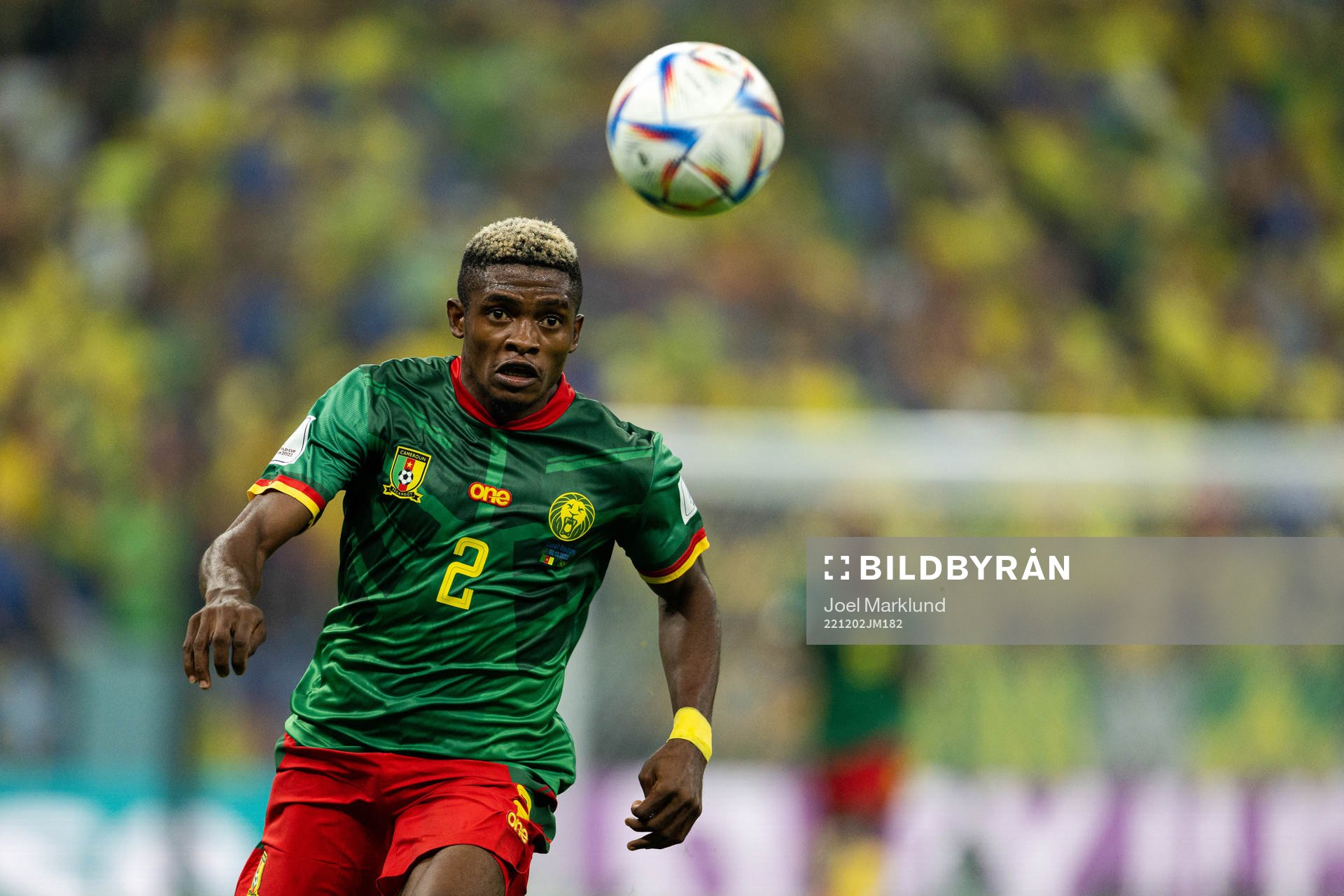 Jerome Ngom Mbekeli of Cameroon