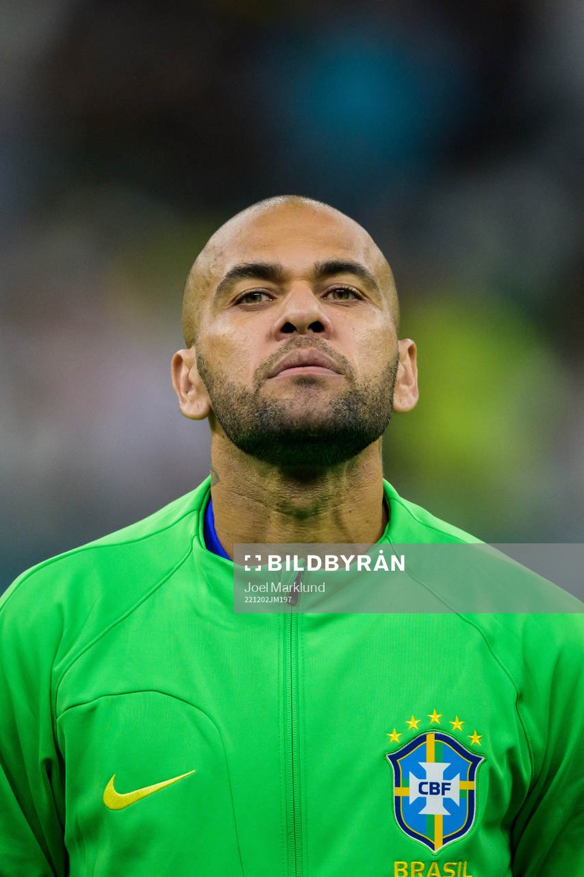 Dani Alves of Brazil