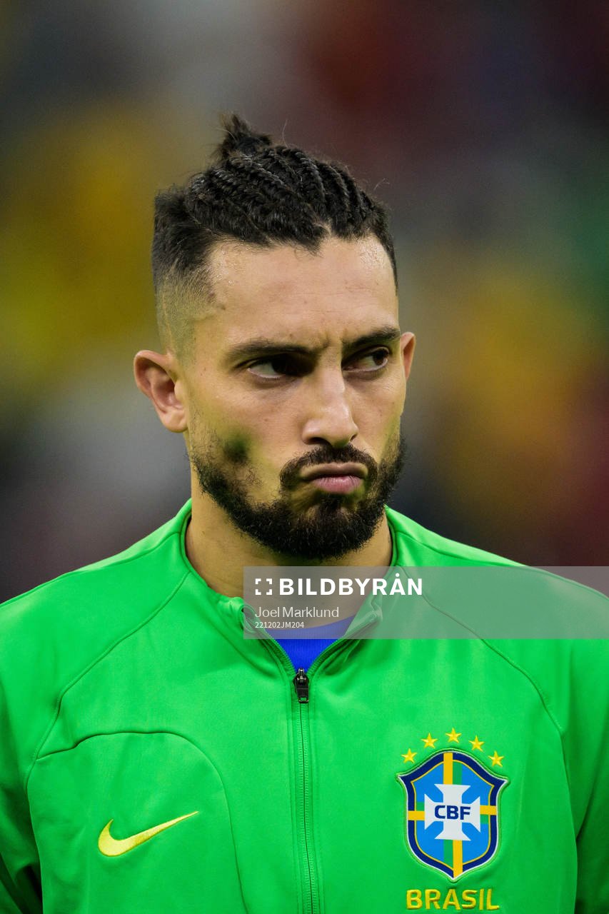 Alex Telles of Brazil