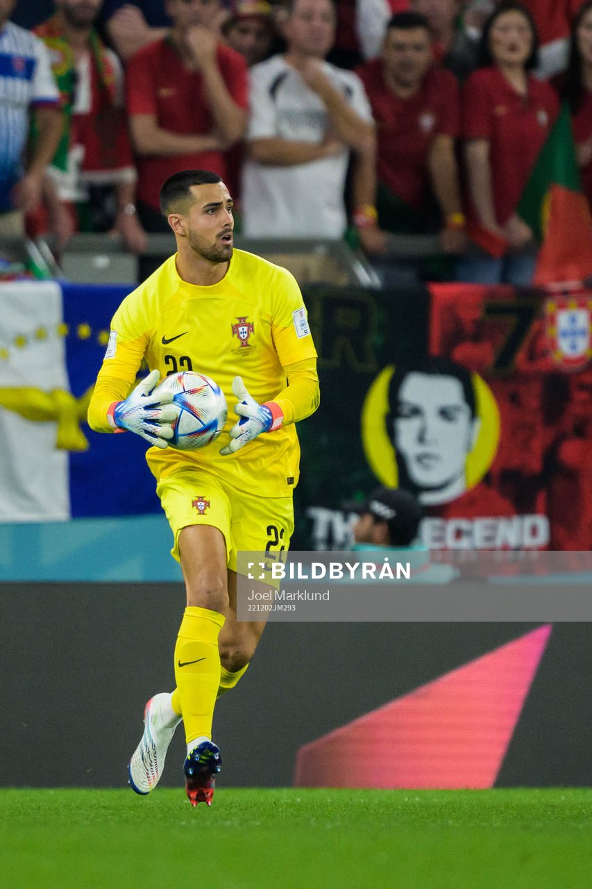 Goalkeeper Diogo Costa of Portugal