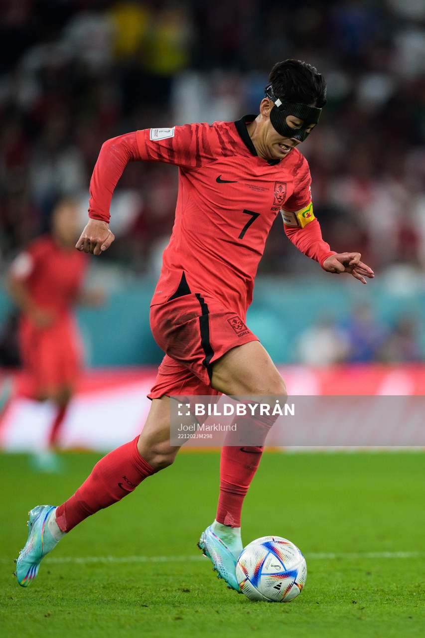 Heungmin Son of South Korea