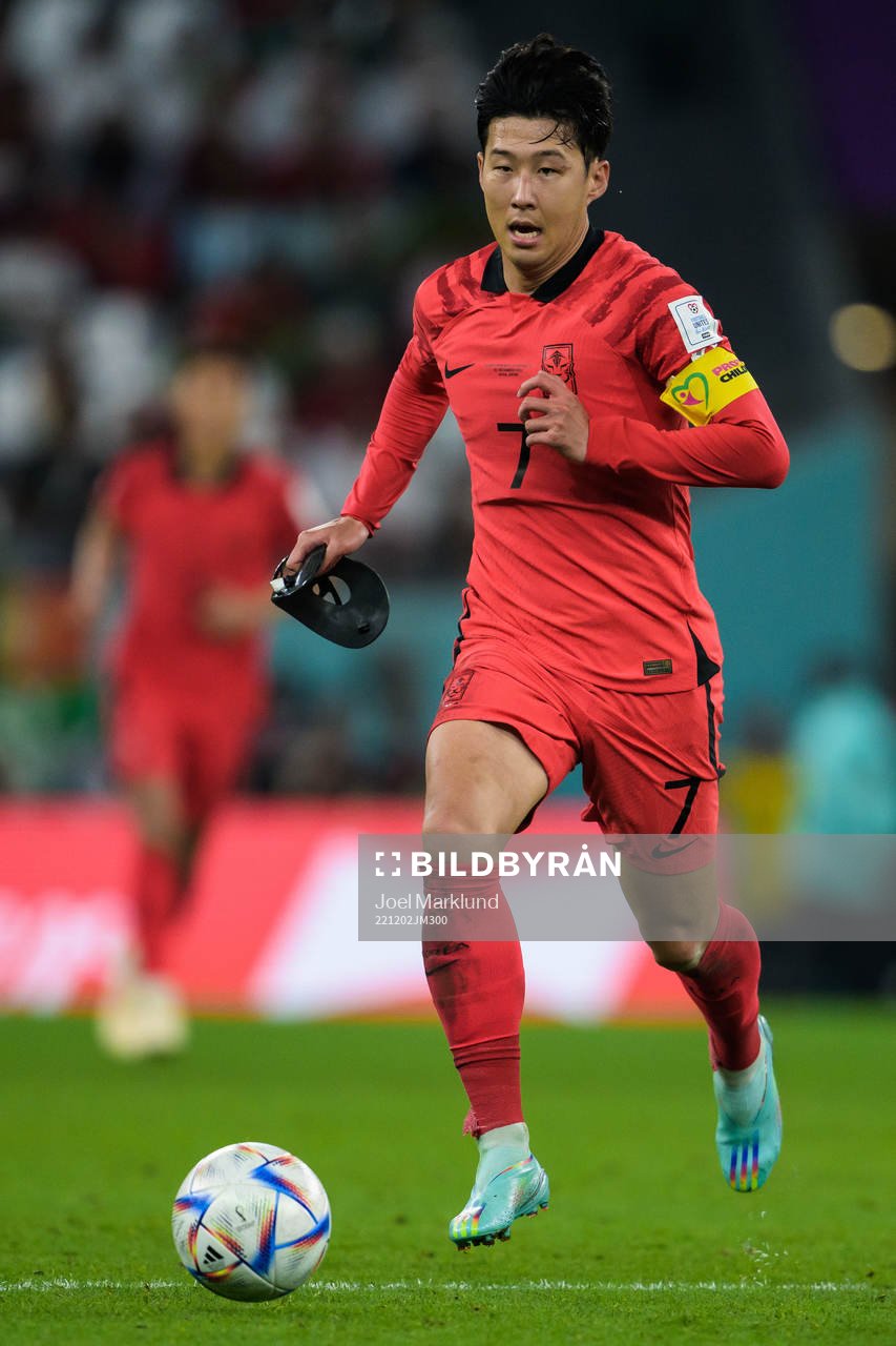Heungmin Son of South Korea
