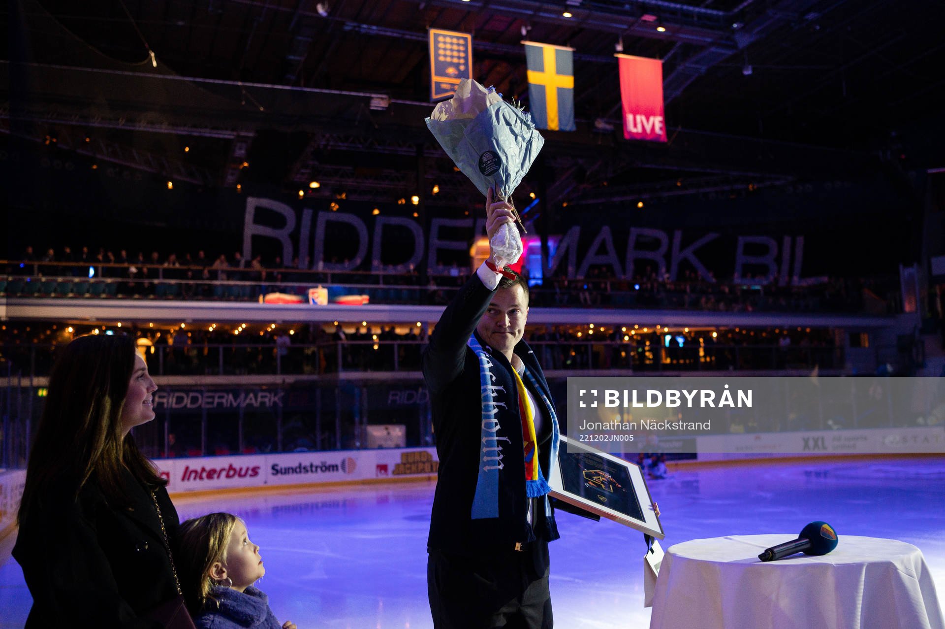 Marcus Högström uppmärksammas