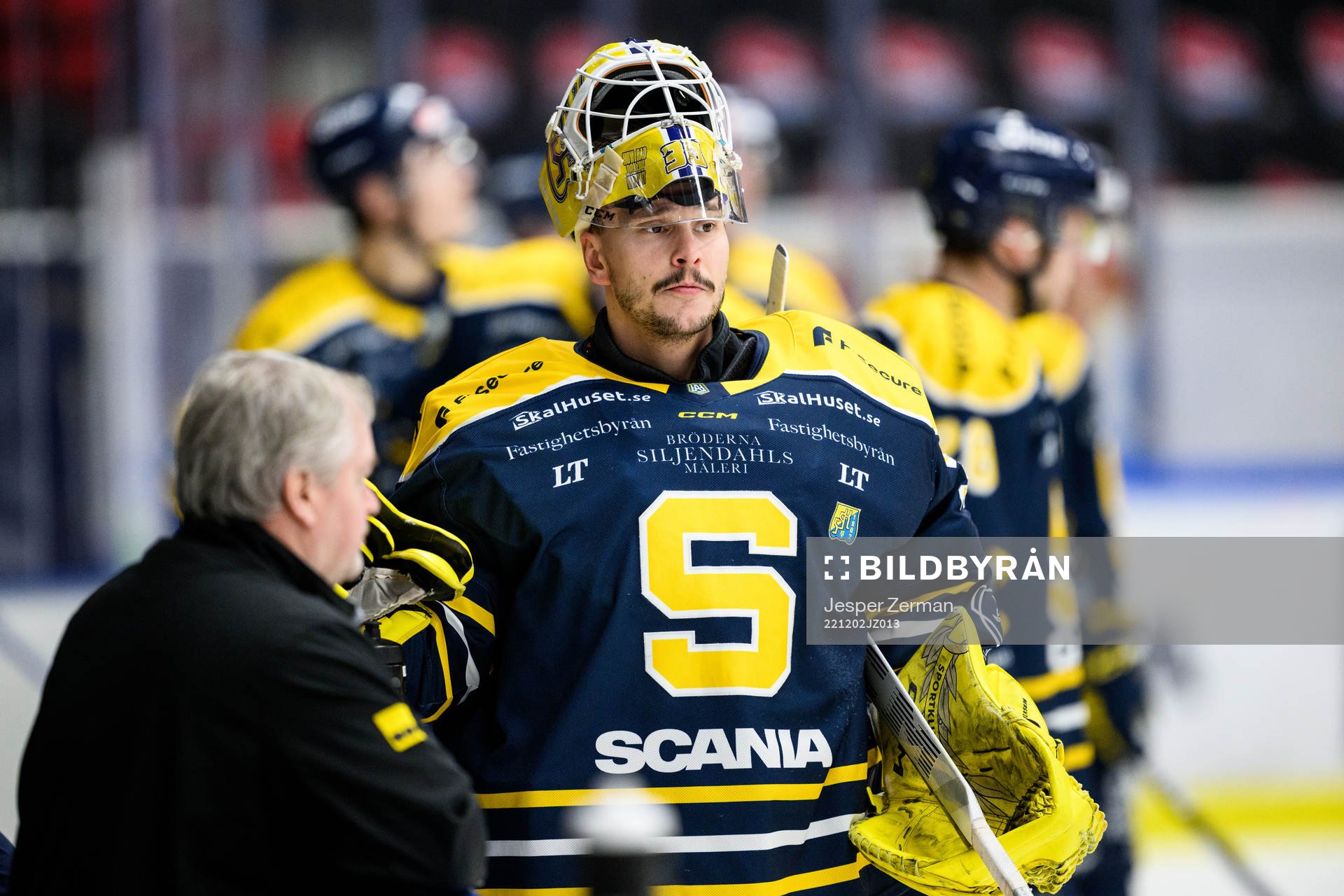 Södertäljes målvakt Fredrik Bergvik