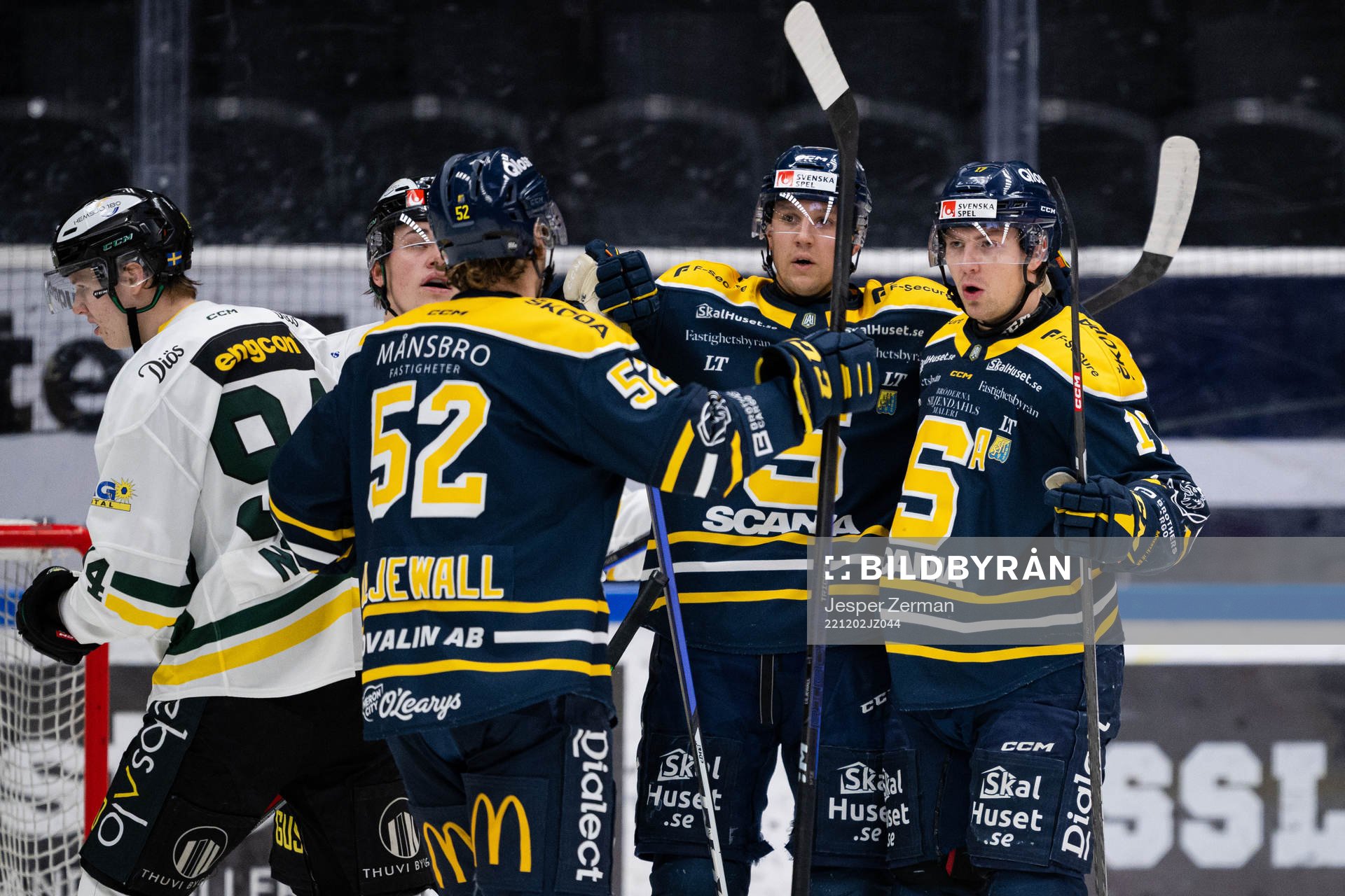 Södertäljes Johan Ivarsson jublar