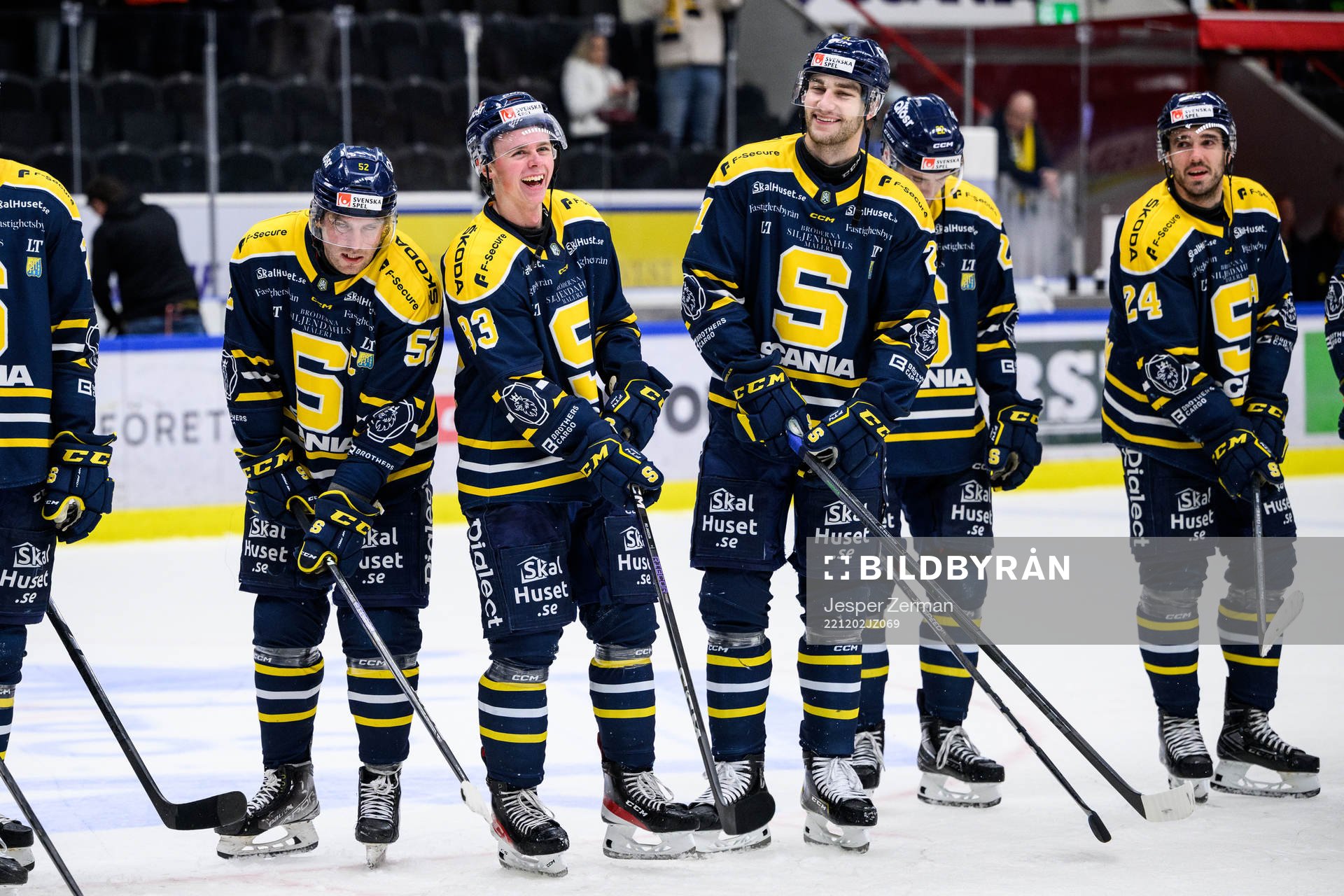 Södertäljes Christopher Liljewall, Ludvig Jansson och