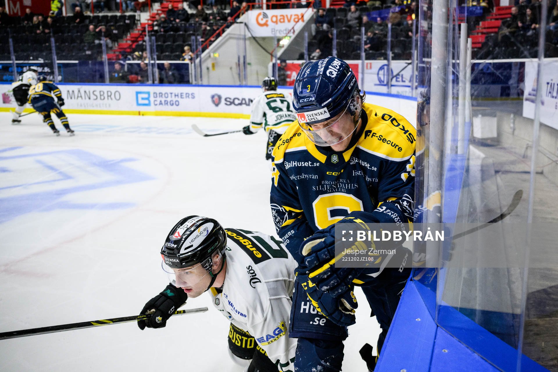 Östersunds Alexander Anderberg och Södertäljes Filiph