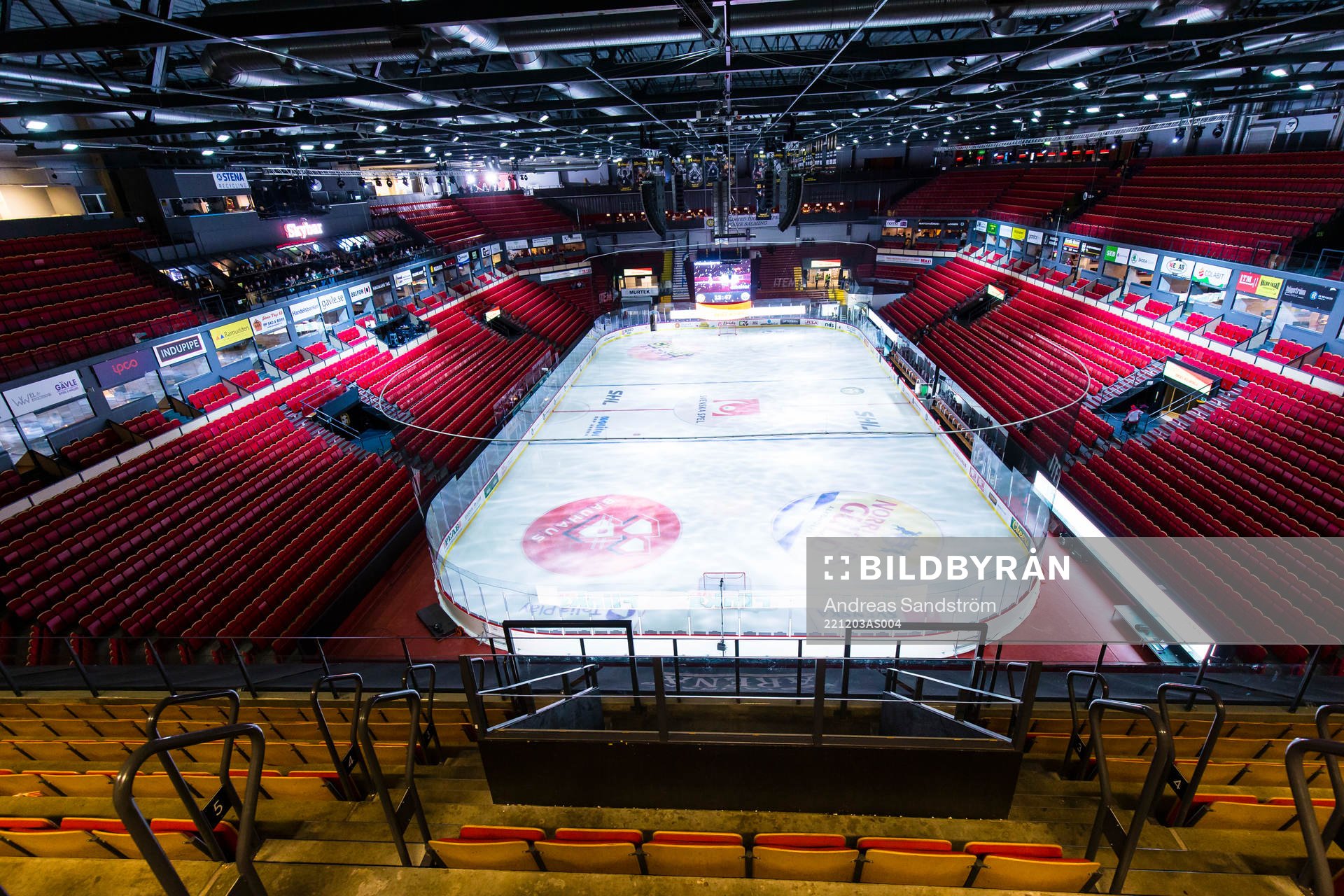 Vy över Monitor ERP Arena
