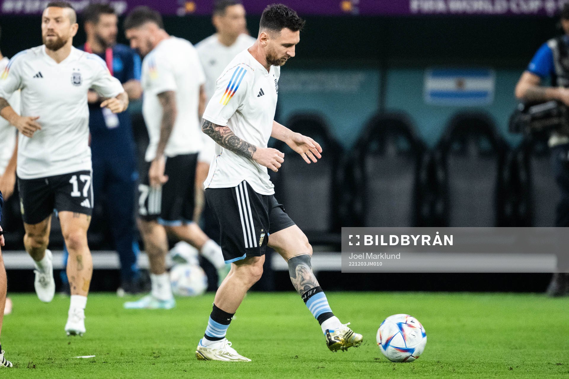 Lionel Messi of Argentina