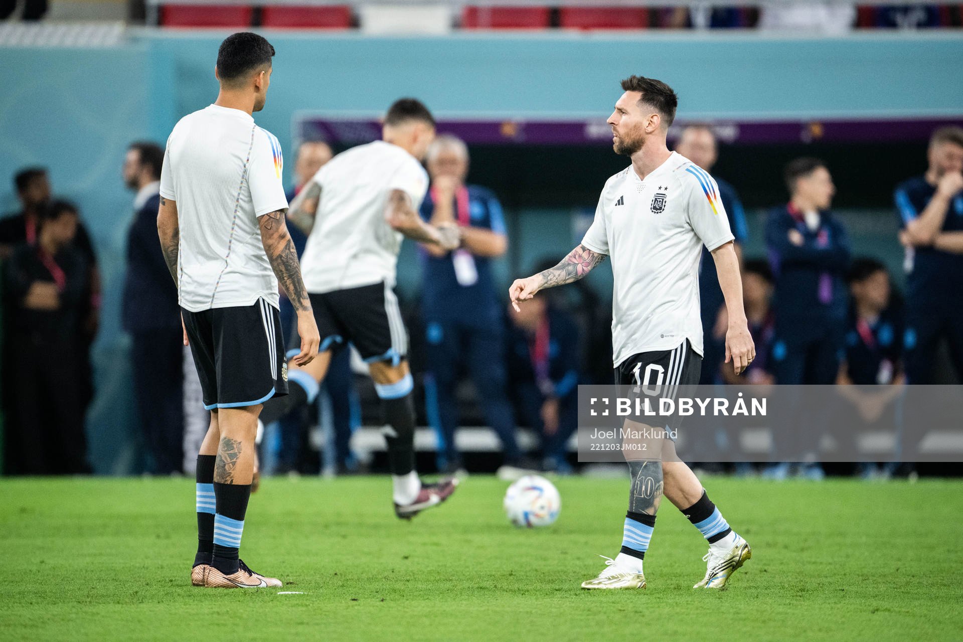 Lionel Messi of Argentina